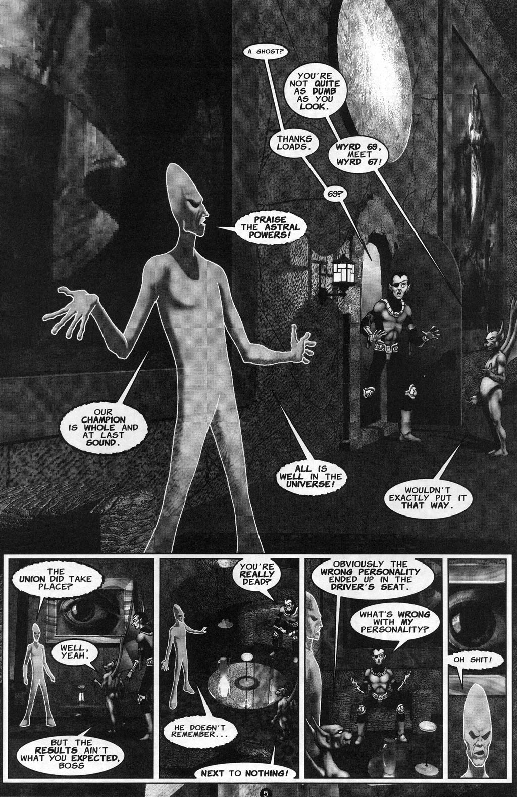 Read online Wyrd the Reluctant Warrior comic -  Issue #2 - 7