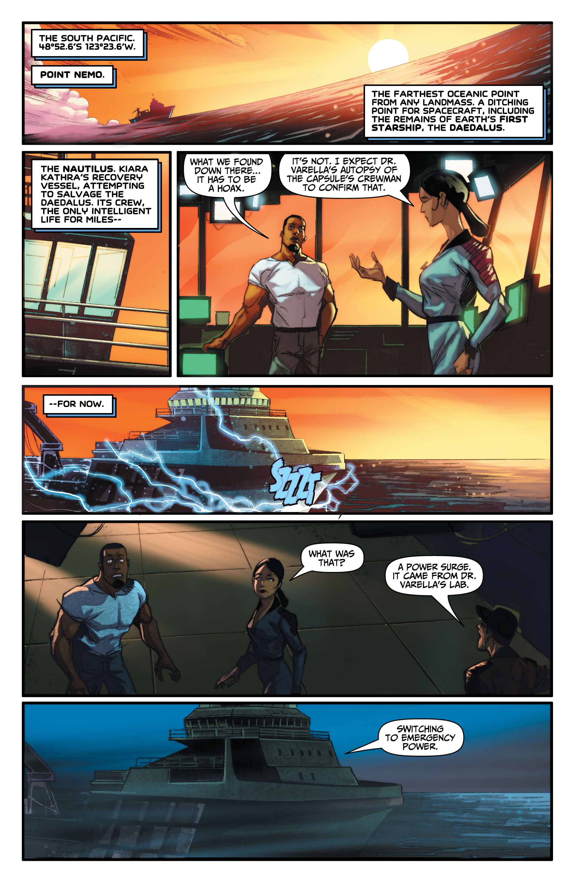 Read online Where Starships Go to Die comic -  Issue #2 - 3
