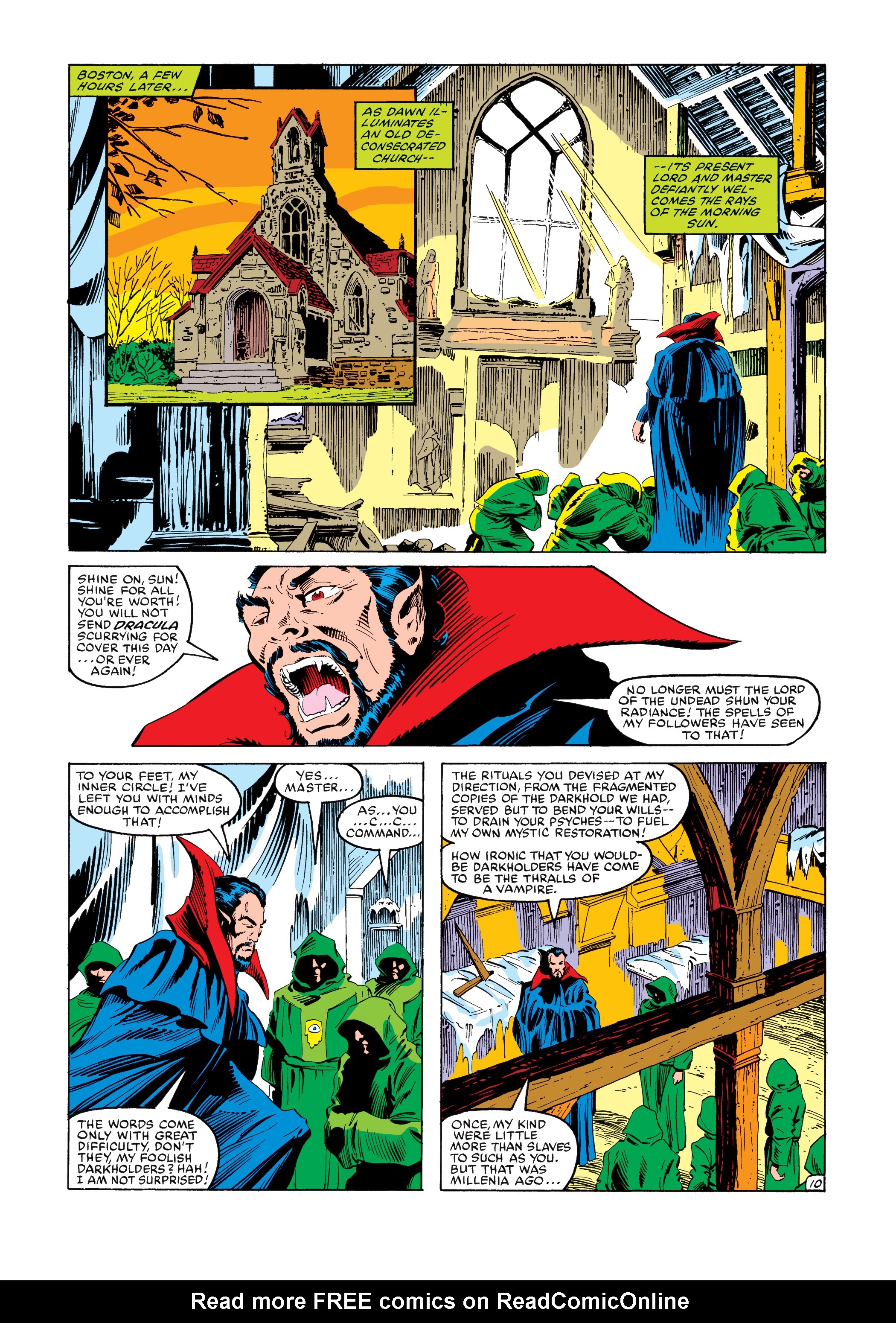 Read online Marvel Masterworks: Doctor Strange comic -  Issue # TPB 10 (Part 1) - 86