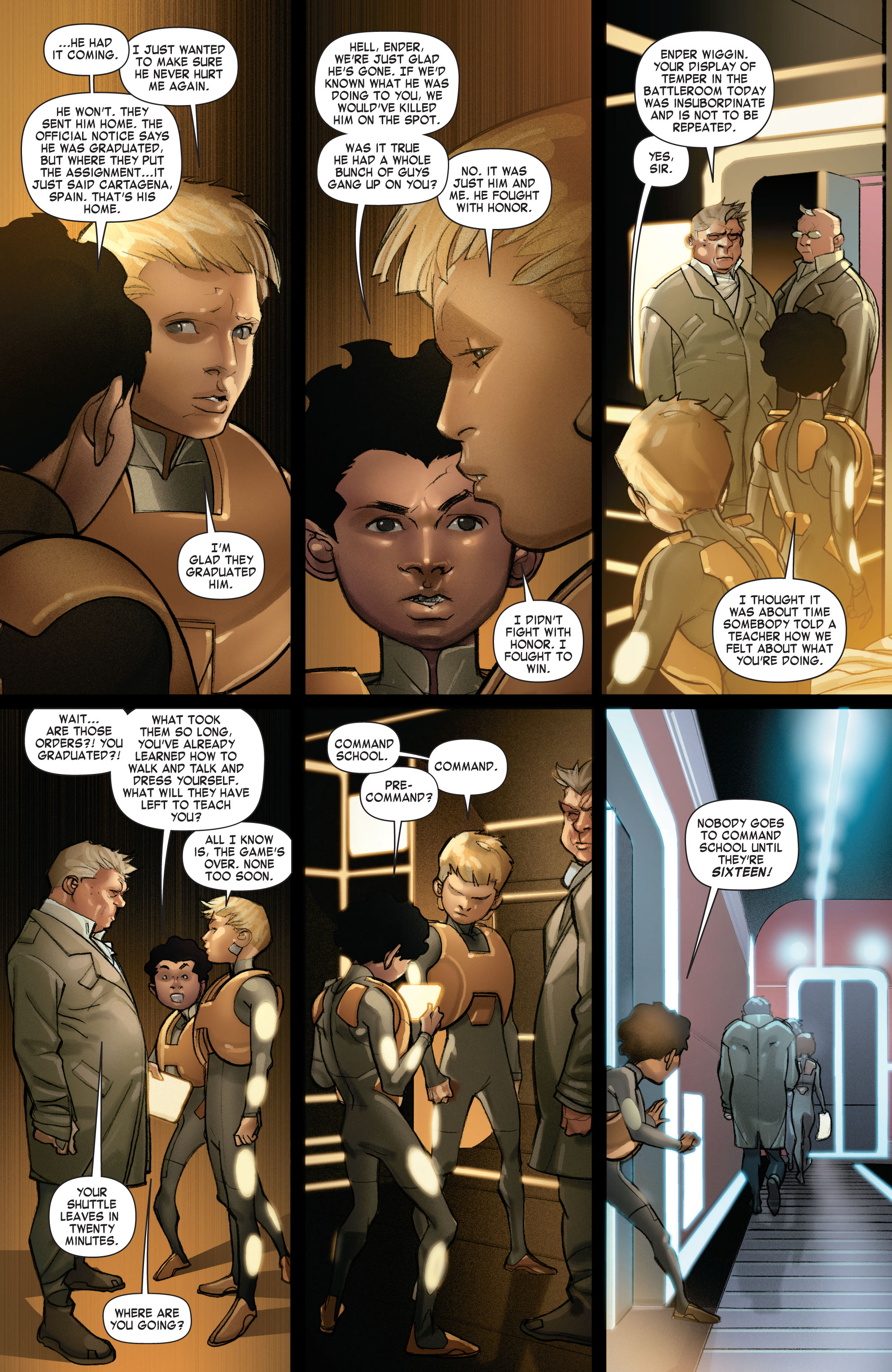 Read online Ender's Game: Command School comic -  Issue #3 - 24
