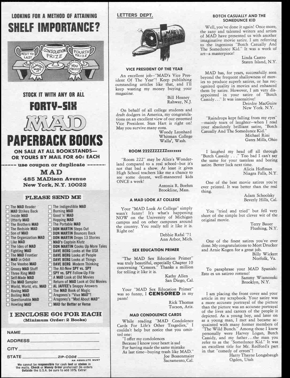 Read online MAD comic -  Issue #138 - 4