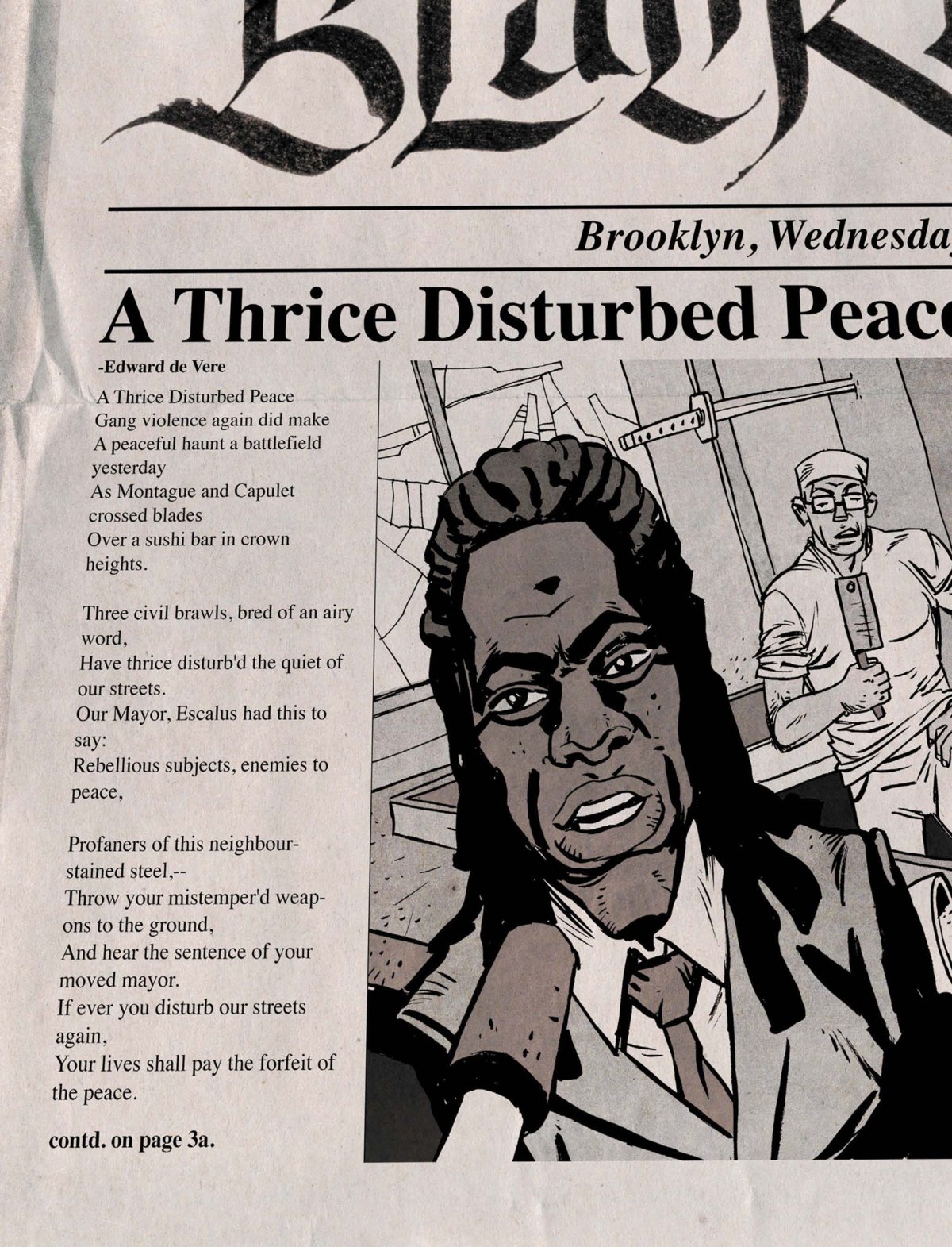 Read online Prince of Cats comic -  Issue # TPB - 102