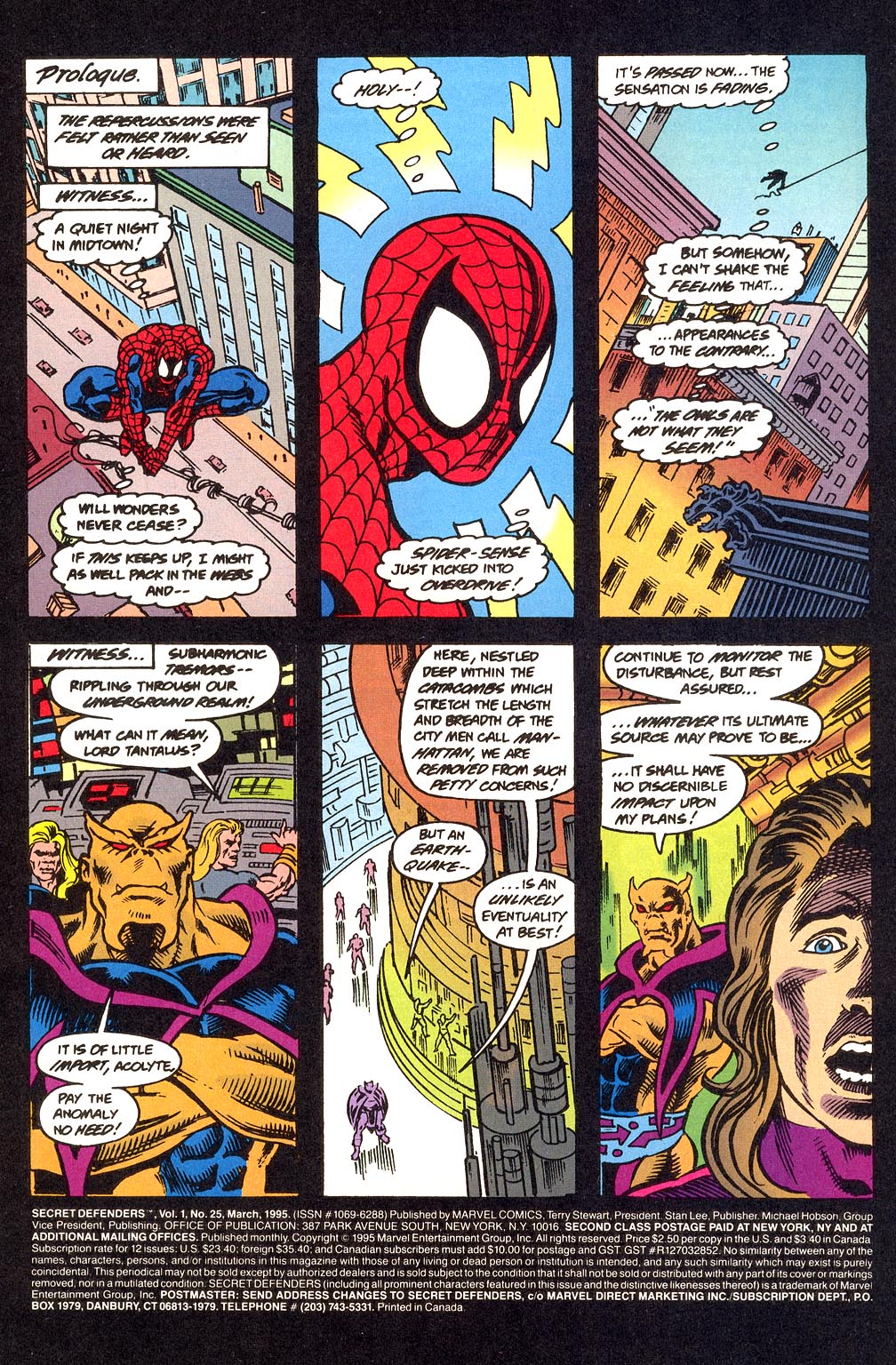 Read online Secret Defenders comic -  Issue #25 - 2