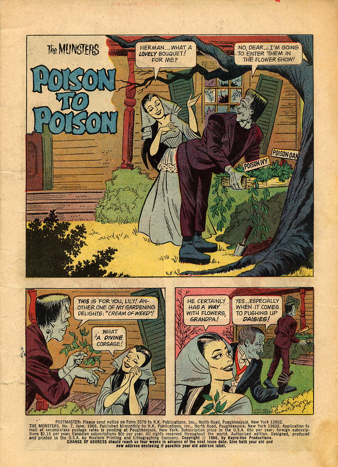 Read online The Munsters comic -  Issue #7 - 3