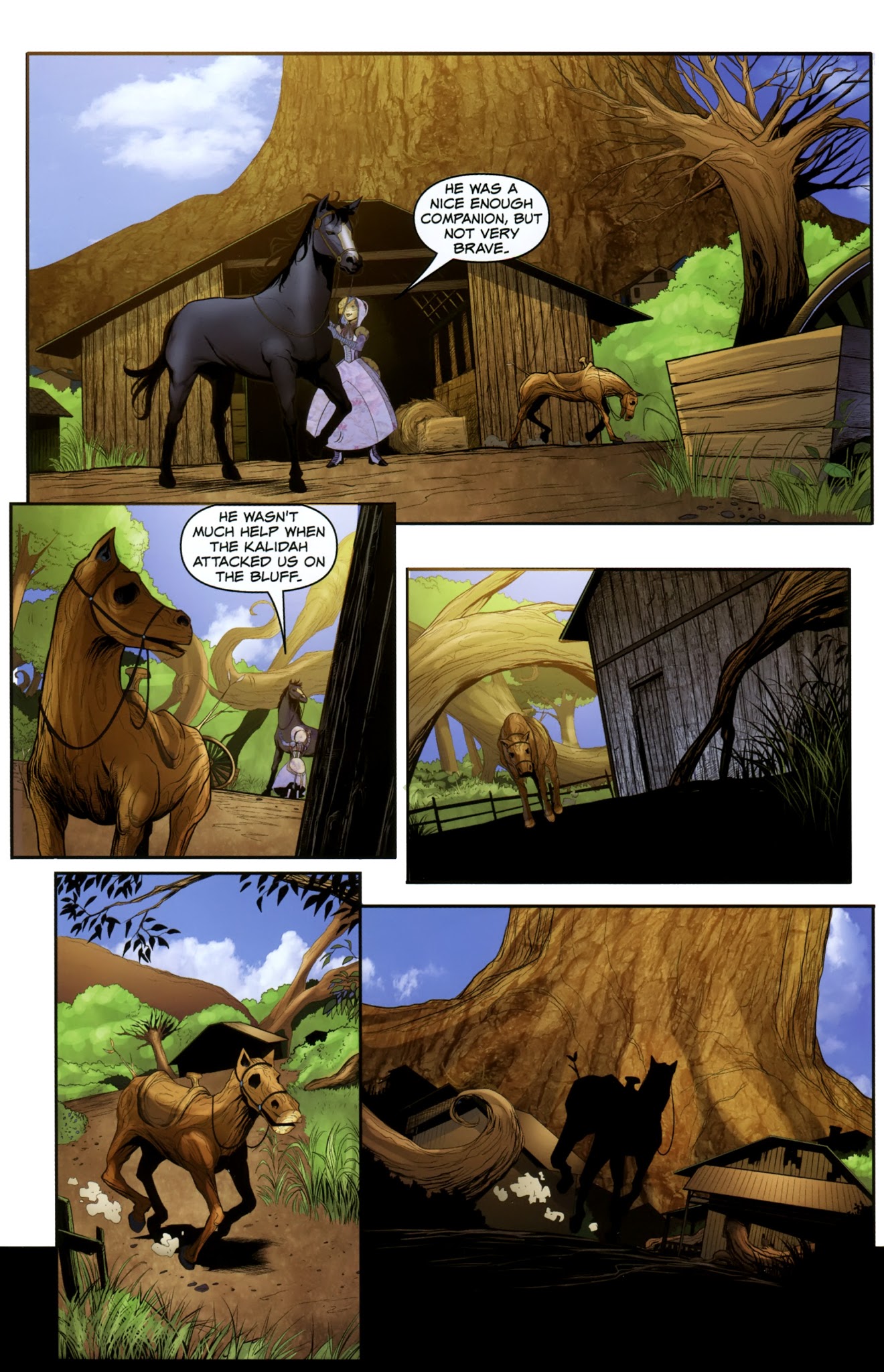 Read online Legend of Oz: The Wicked West comic -  Issue #2 - 5