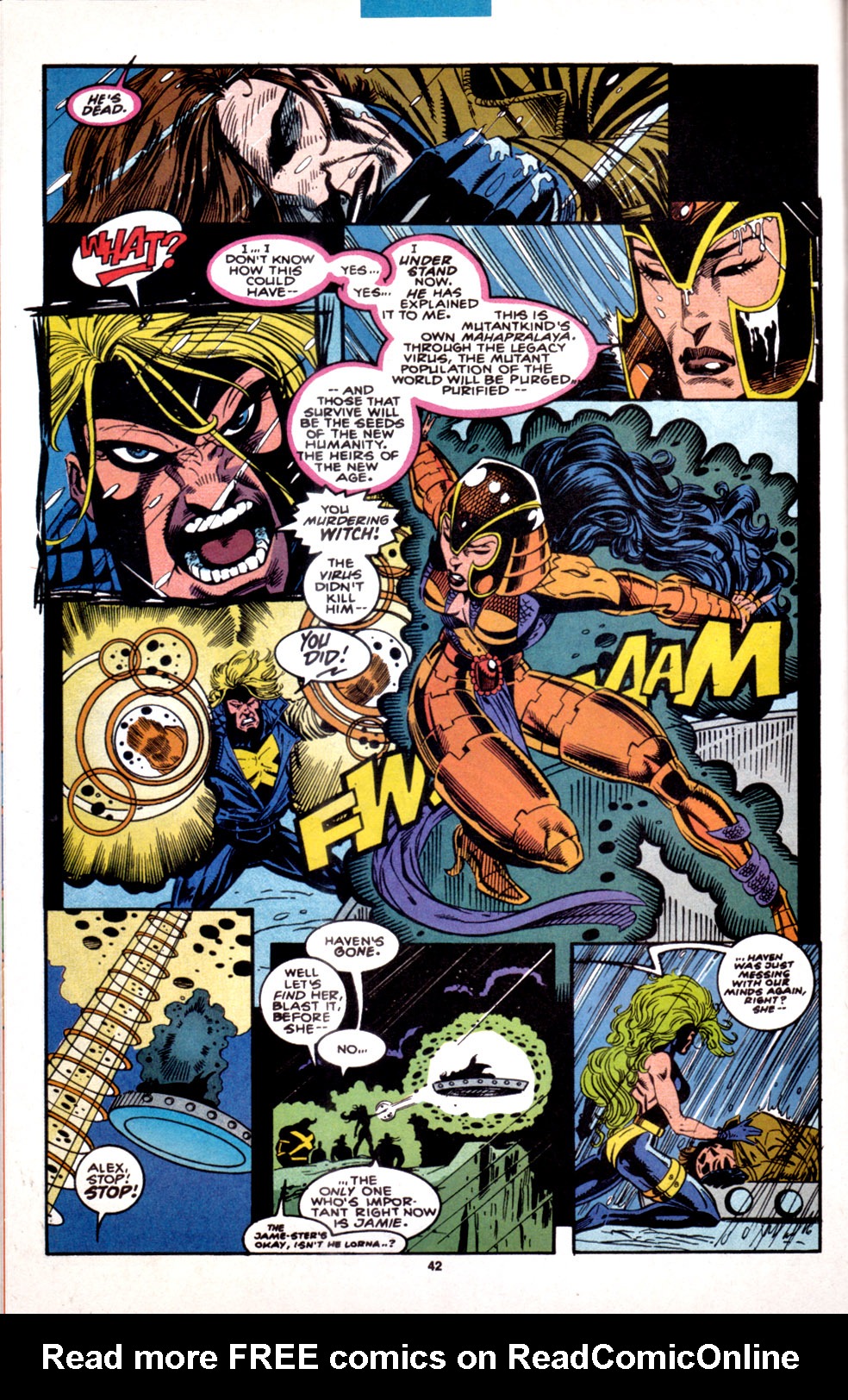 Read online X-Factor (1986) comic -  Issue #100 - 35