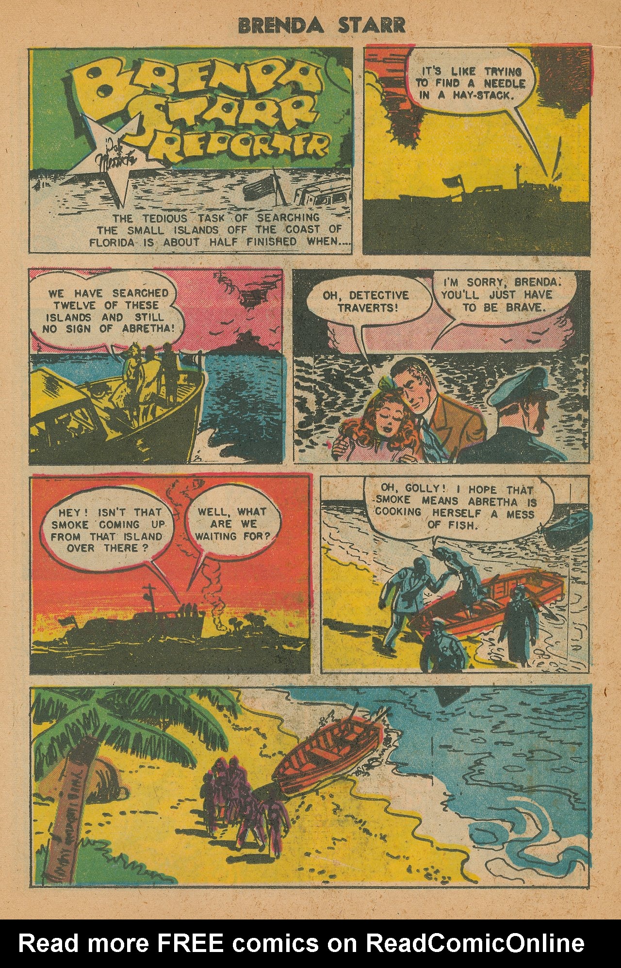Read online Brenda Starr (1948) comic -  Issue #15 - 23