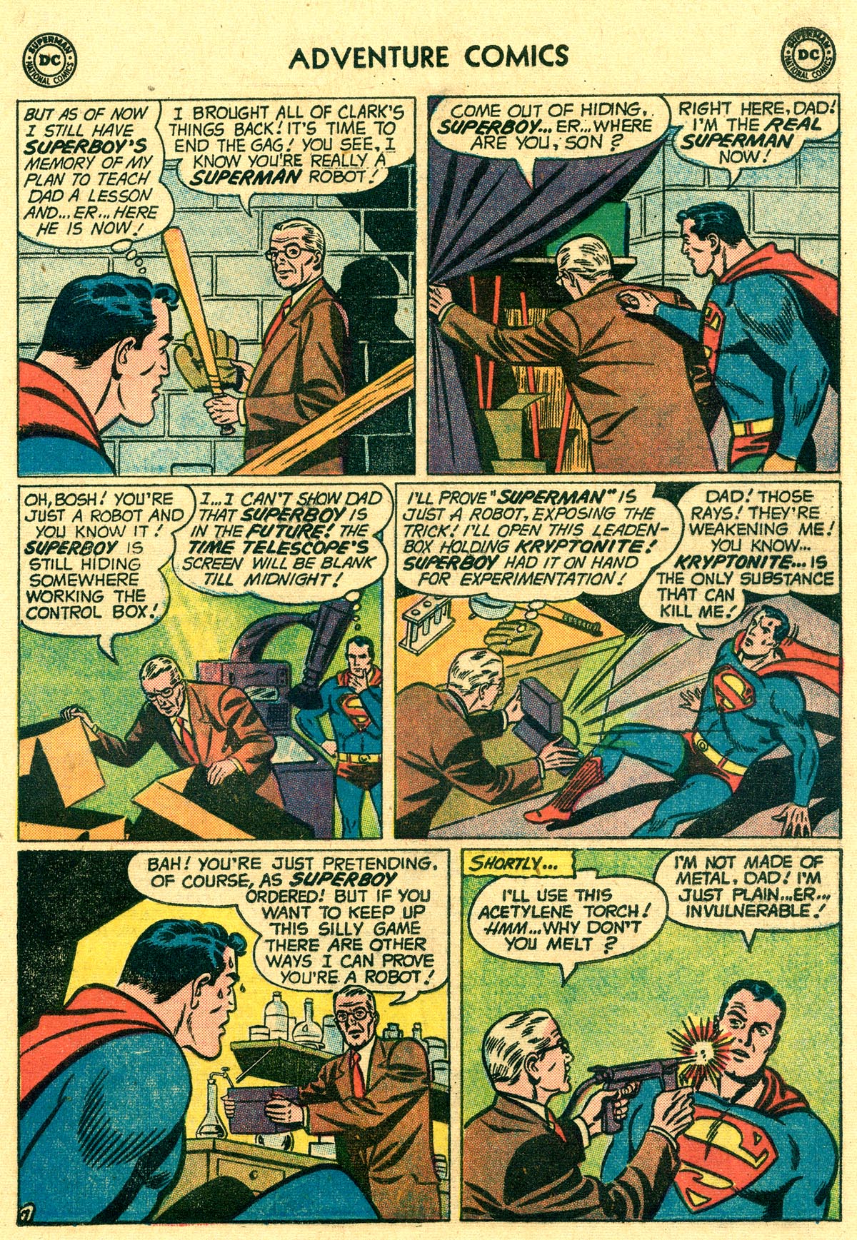 Read online Adventure Comics (1938) comic -  Issue #265 - 9