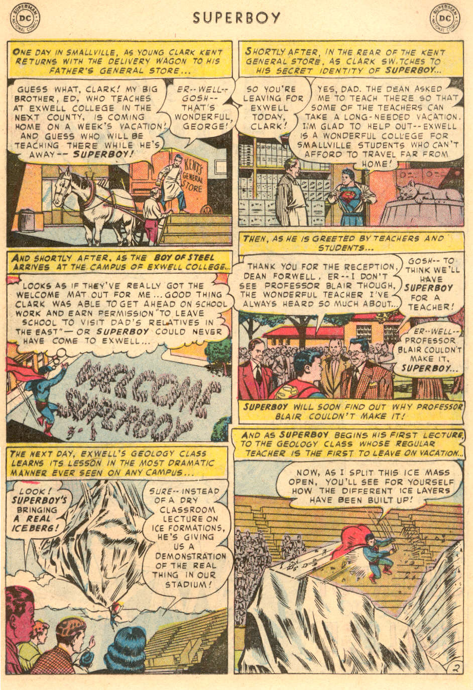 Read online Superboy (1949) comic -  Issue #23 - 14