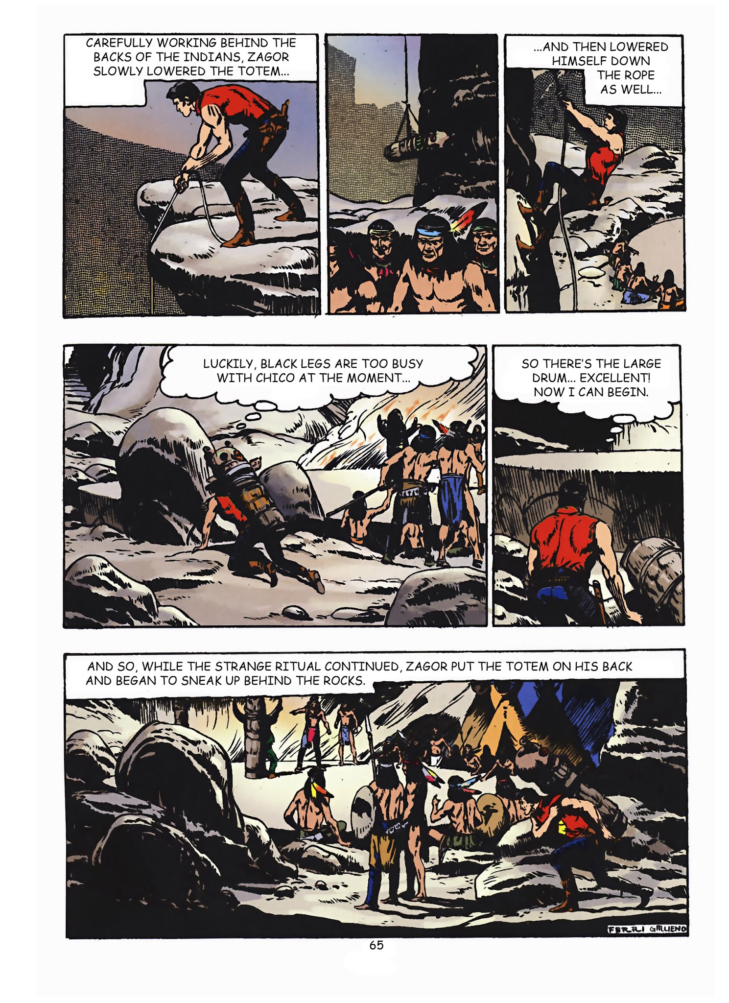 Read online Zenith gigante - Zagor gigante comic -  Issue #2 - 66