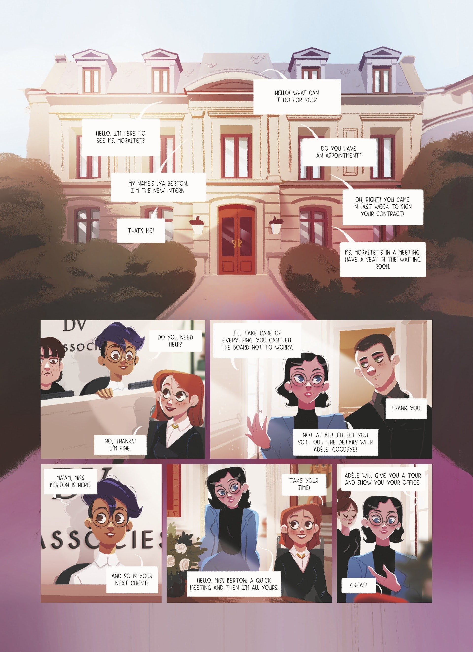 Read online Through Lya's Eyes comic -  Issue #1 - 10