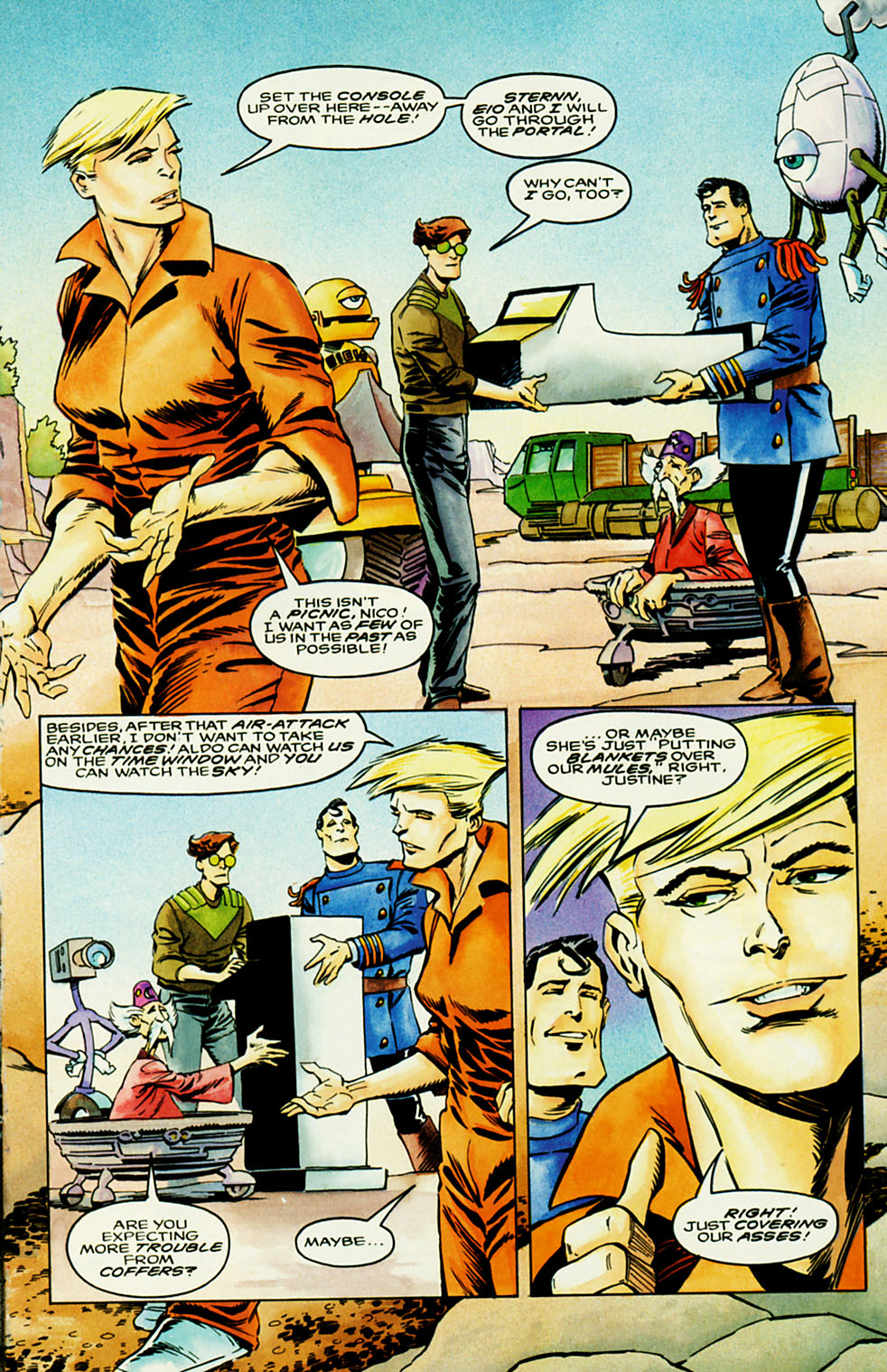 Read online Captain Sternn: Running Out of Time comic -  Issue #2 - 24