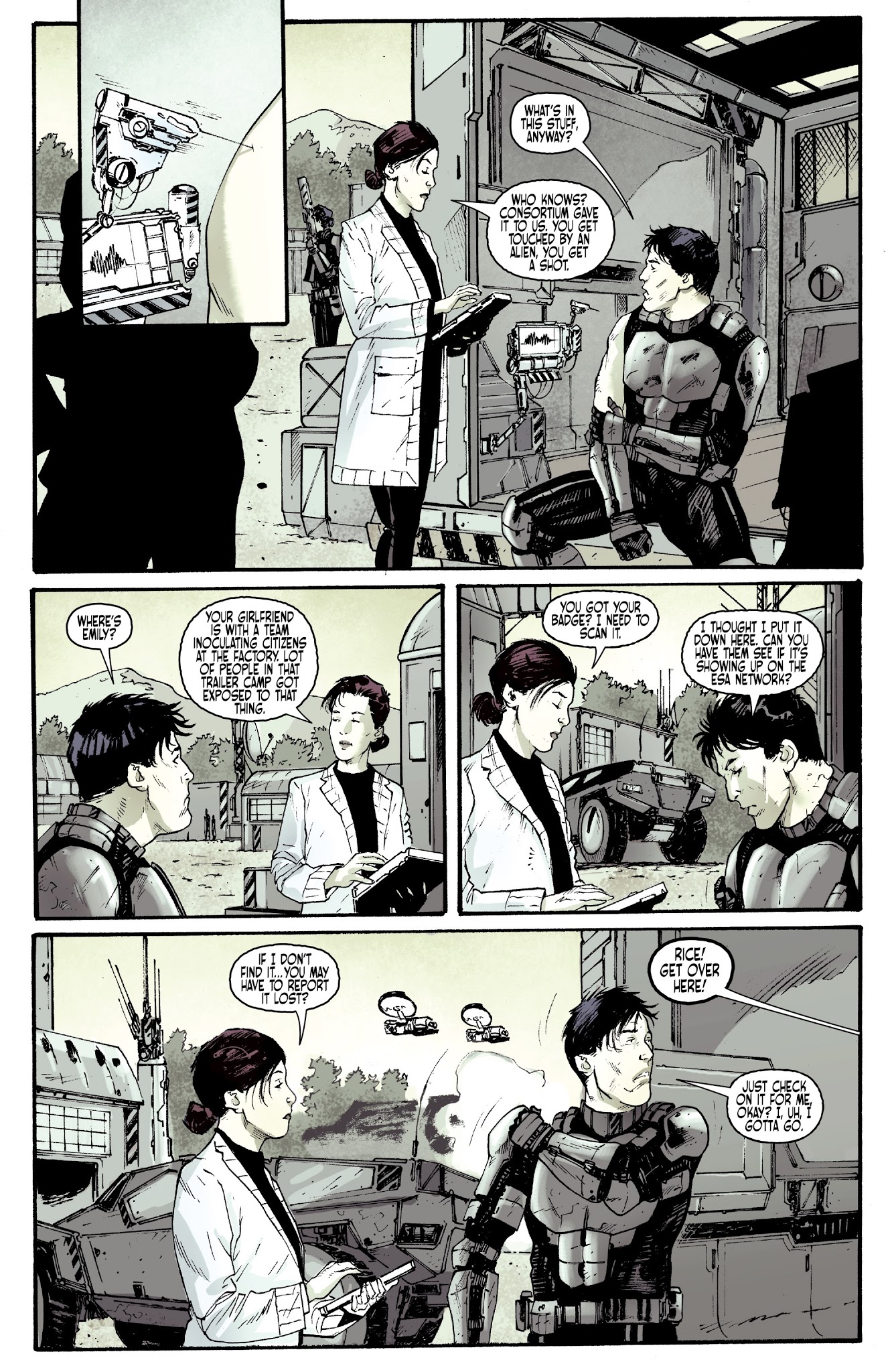 Read online Port of Earth comic -  Issue #3 - 11