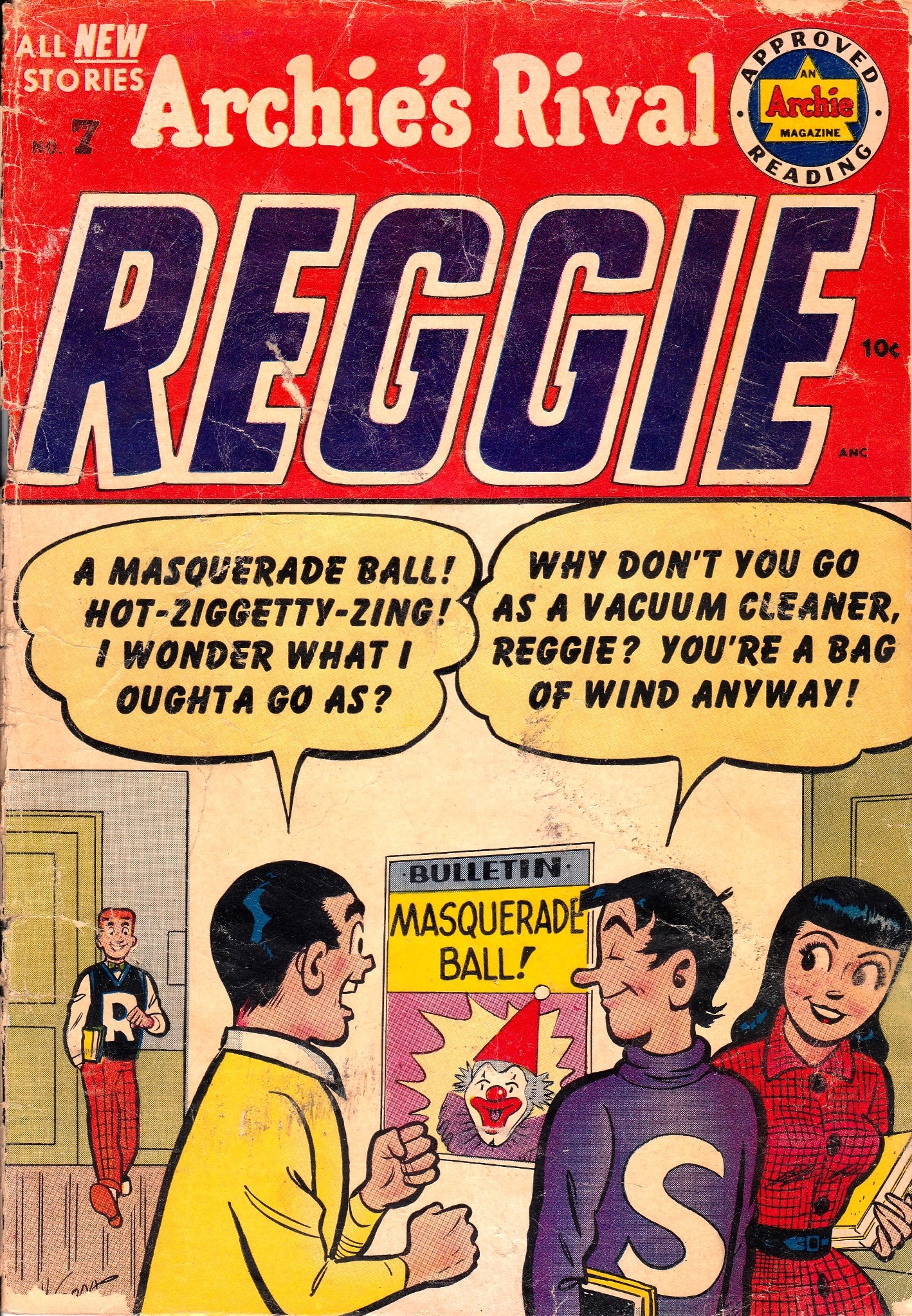 Read online Archie's Rival Reggie comic -  Issue #7 - 1