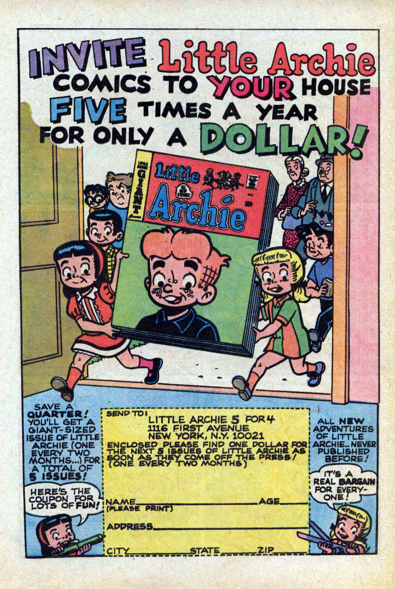Read online The Adventures of Little Archie comic -  Issue #67 - 17