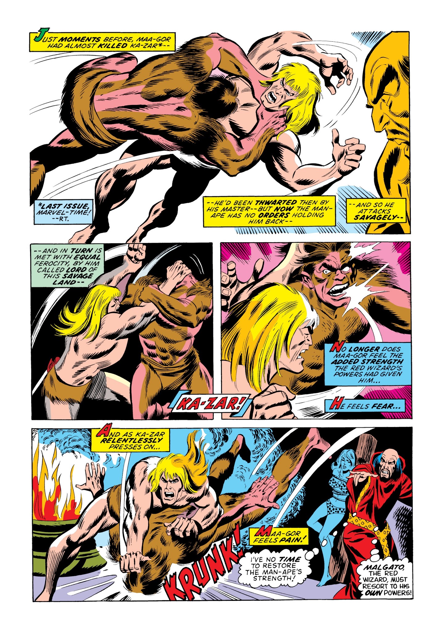Read online Marvel Masterworks: Ka-Zar comic -  Issue # TPB 2 (Part 3) - 20