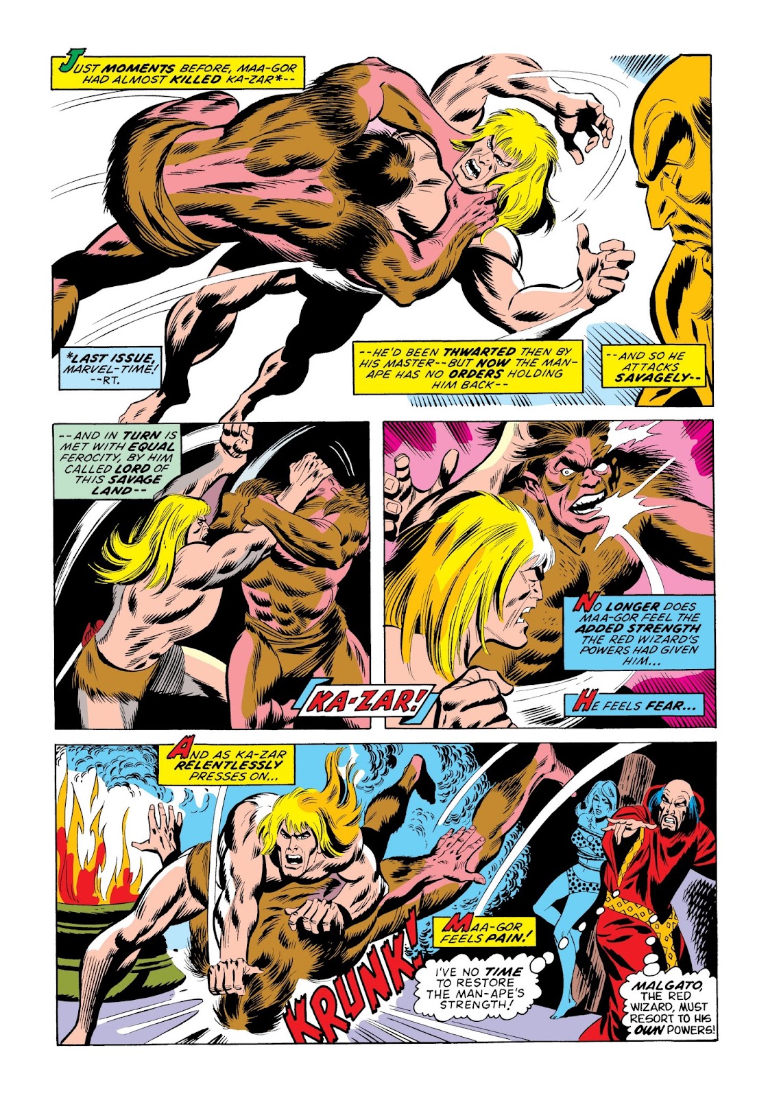 Marvel Masterworks: Ka-Zar issue TPB 2 - Page 219
