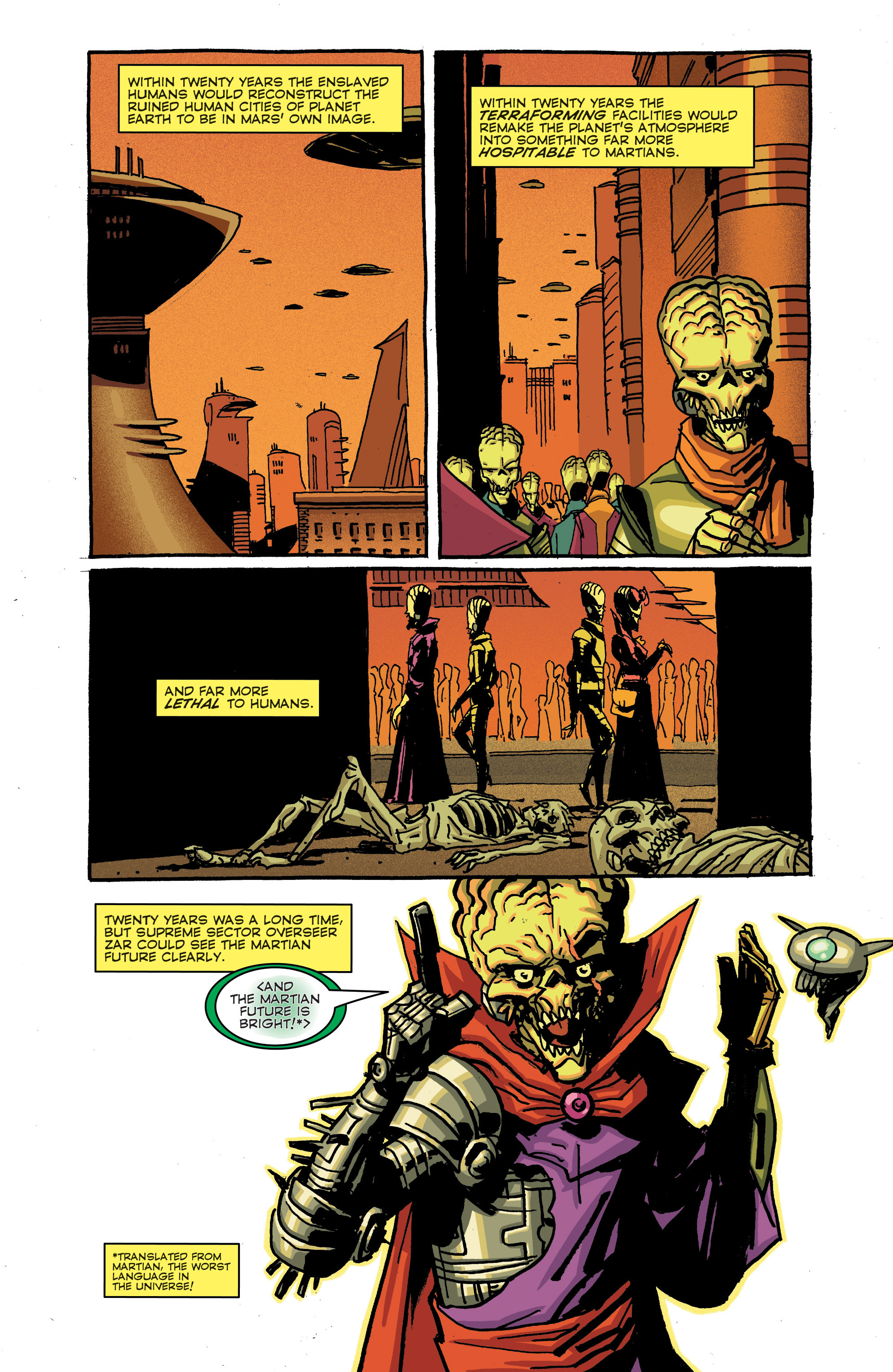 Read online Mars Attacks: Occupation comic -  Issue #5 - 5