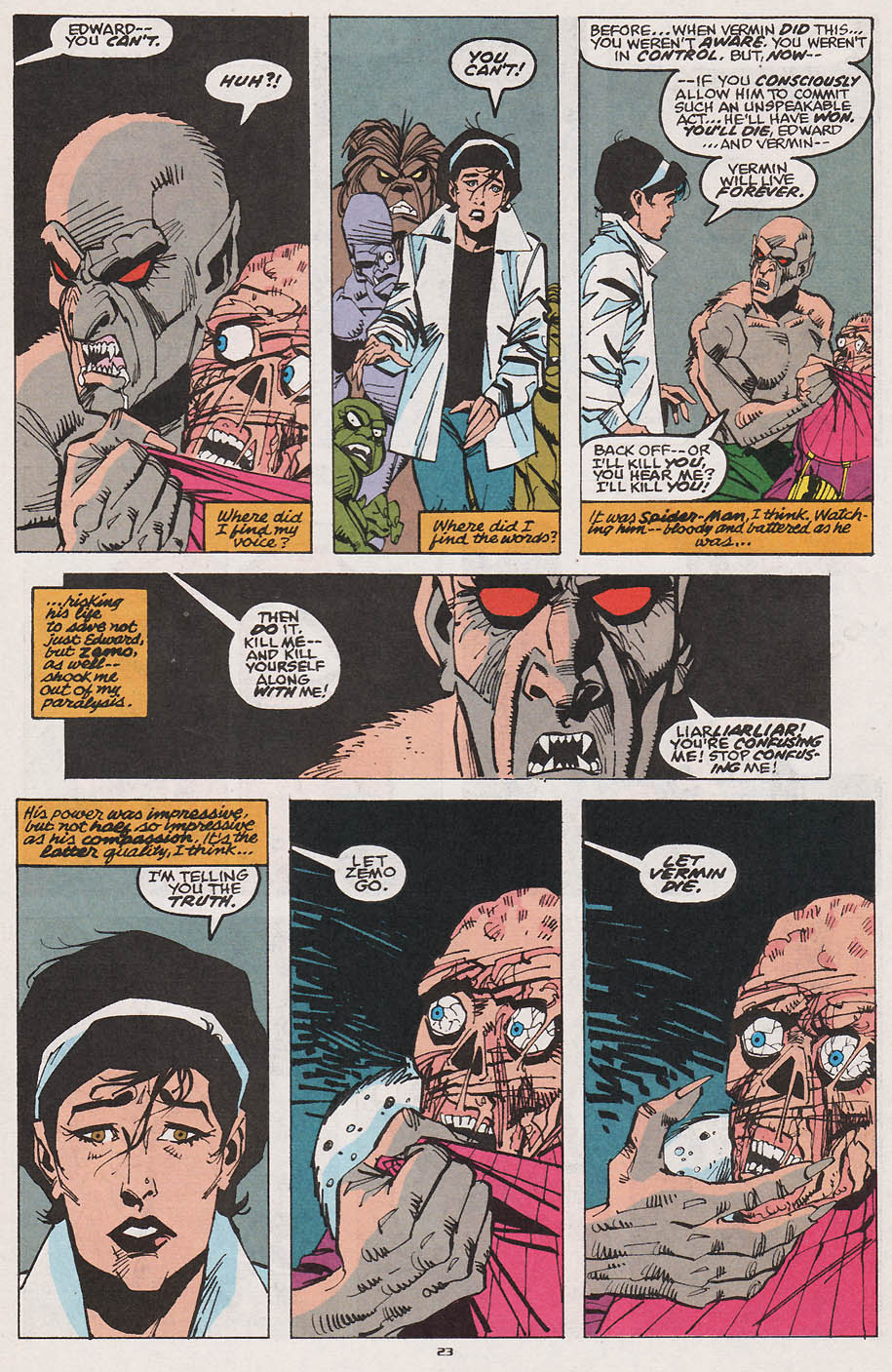 Read online The Spectacular Spider-Man (1976) comic -  Issue #196 - 19