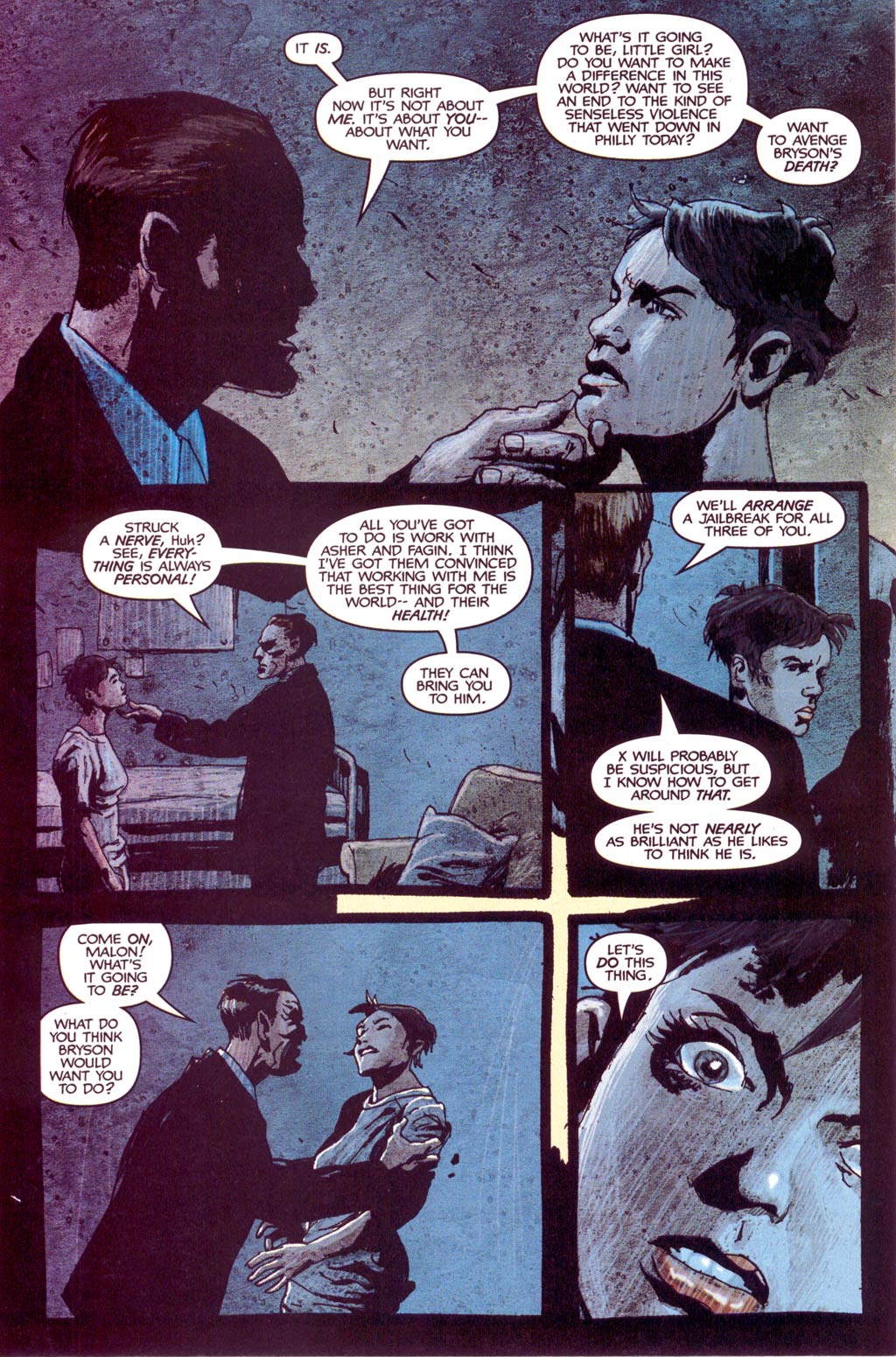 Read online The Brotherhood comic -  Issue #7 - 22