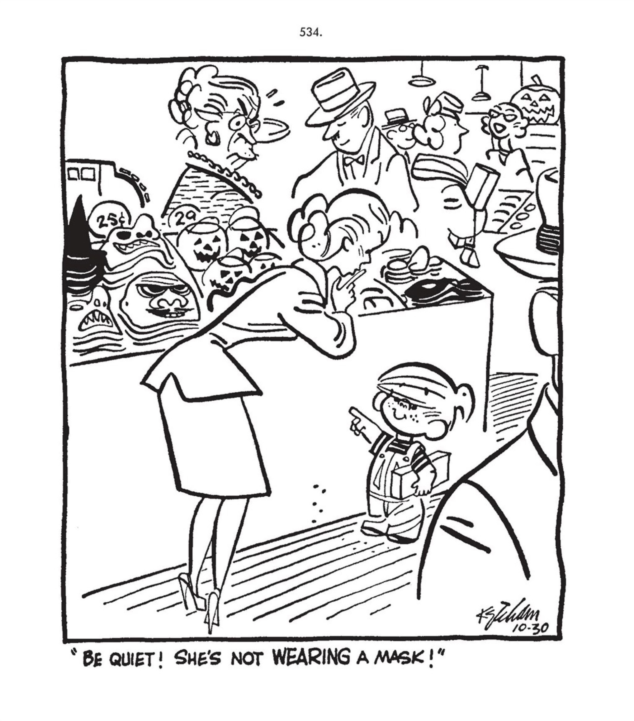 Read online Hank Ketcham's Complete Dennis the Menace comic -  Issue # TPB 1 (Part 6) - 62