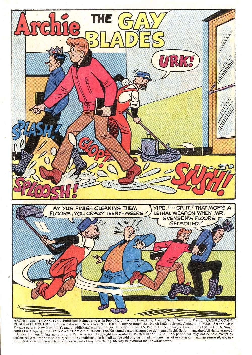 Read online Archie (1960) comic -  Issue #217 - 3