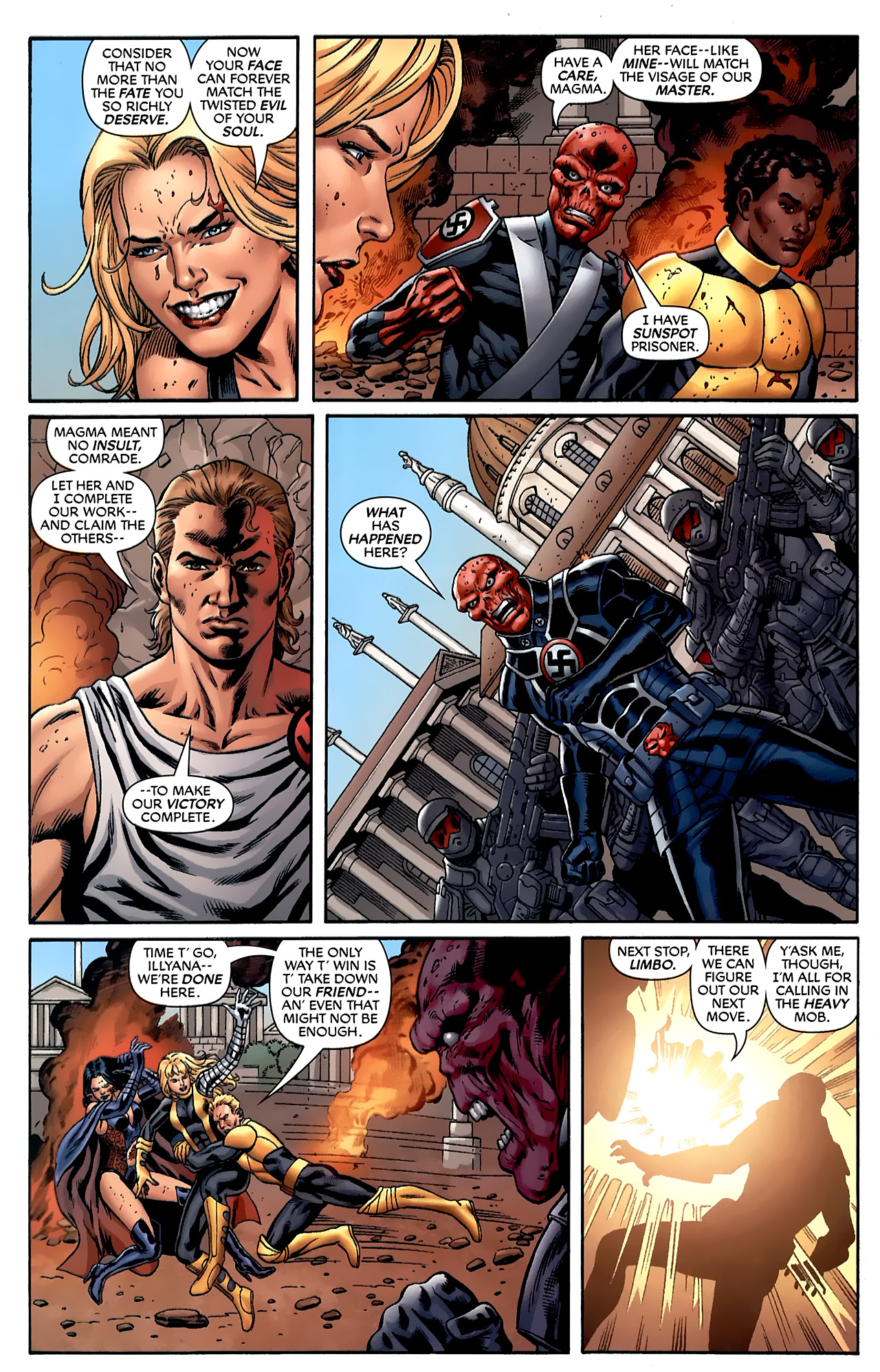 Read online New Mutants Forever comic -  Issue #3 - 12