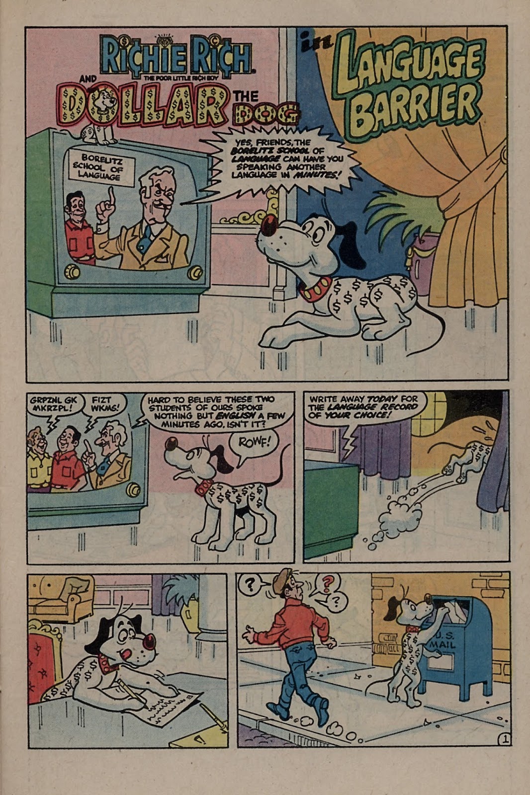 Richie Rich & Dollar the Dog issue 4 - Page 19