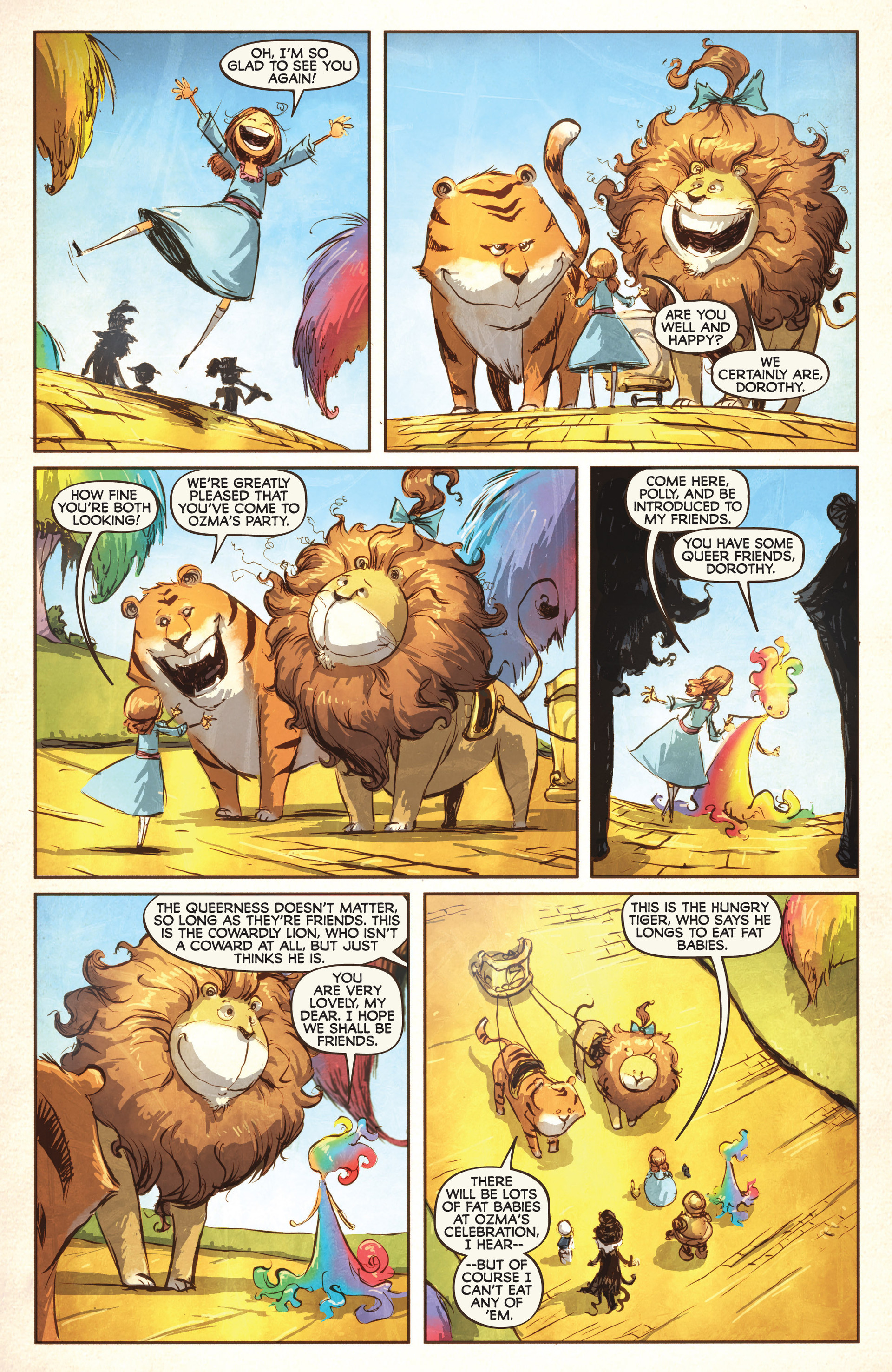 Read online Road To Oz comic -  Issue #5 - 13