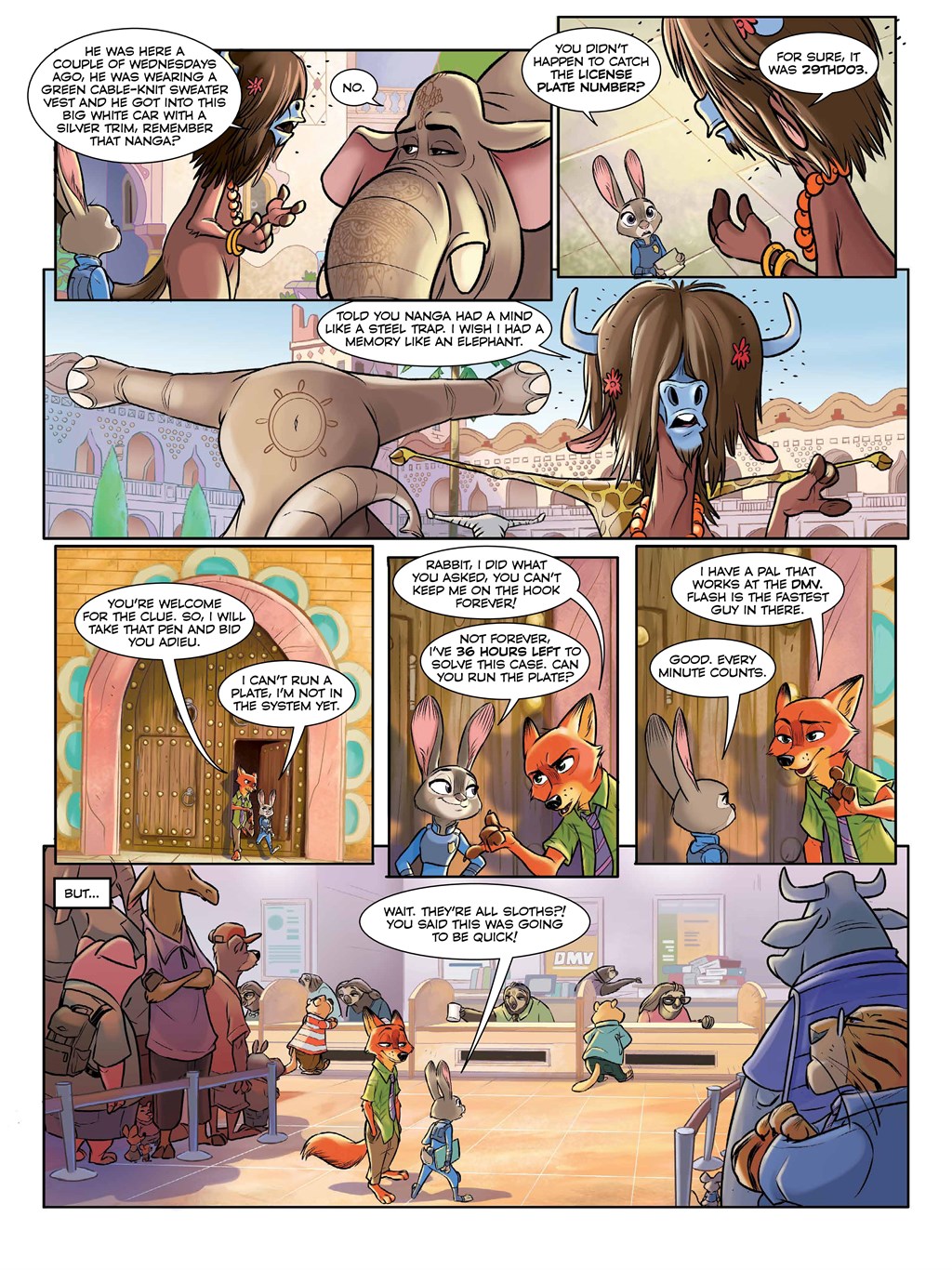 Read online Disney Zootopia comic -  Issue # Full - 23