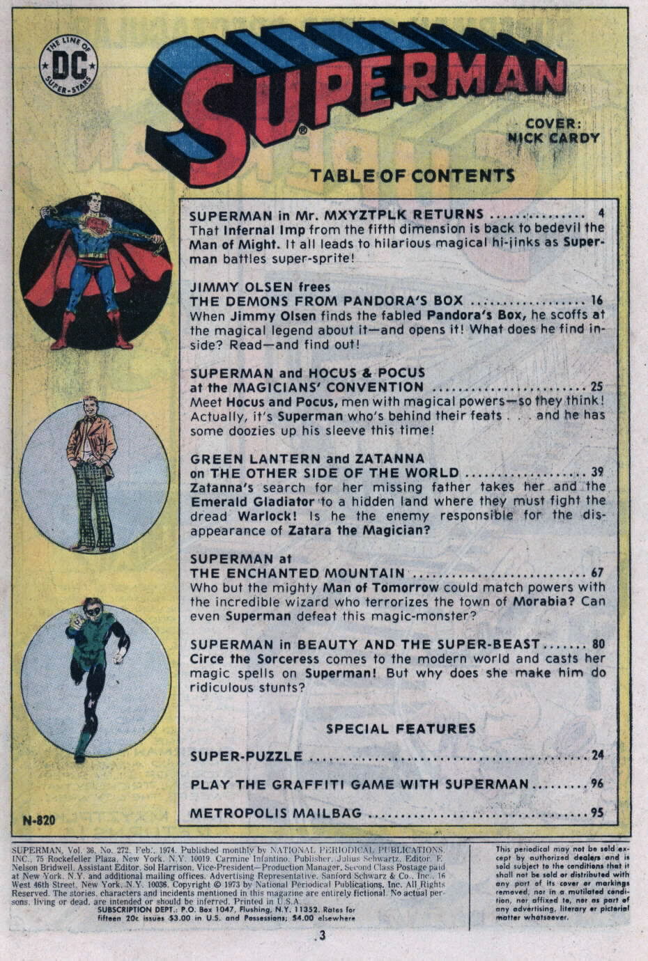 Read online Superman (1939) comic -  Issue #272 - 2