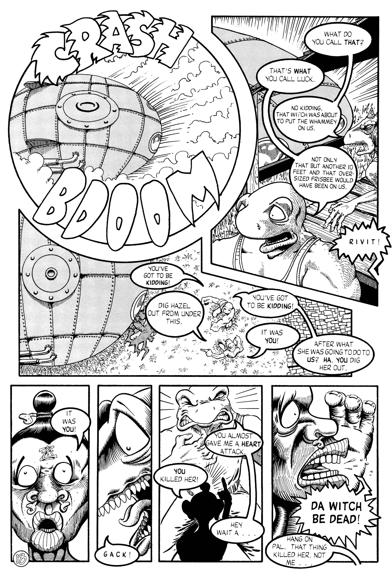 Read online Cold-Blooded Chameleon Commandos comic -  Issue #5 - 19