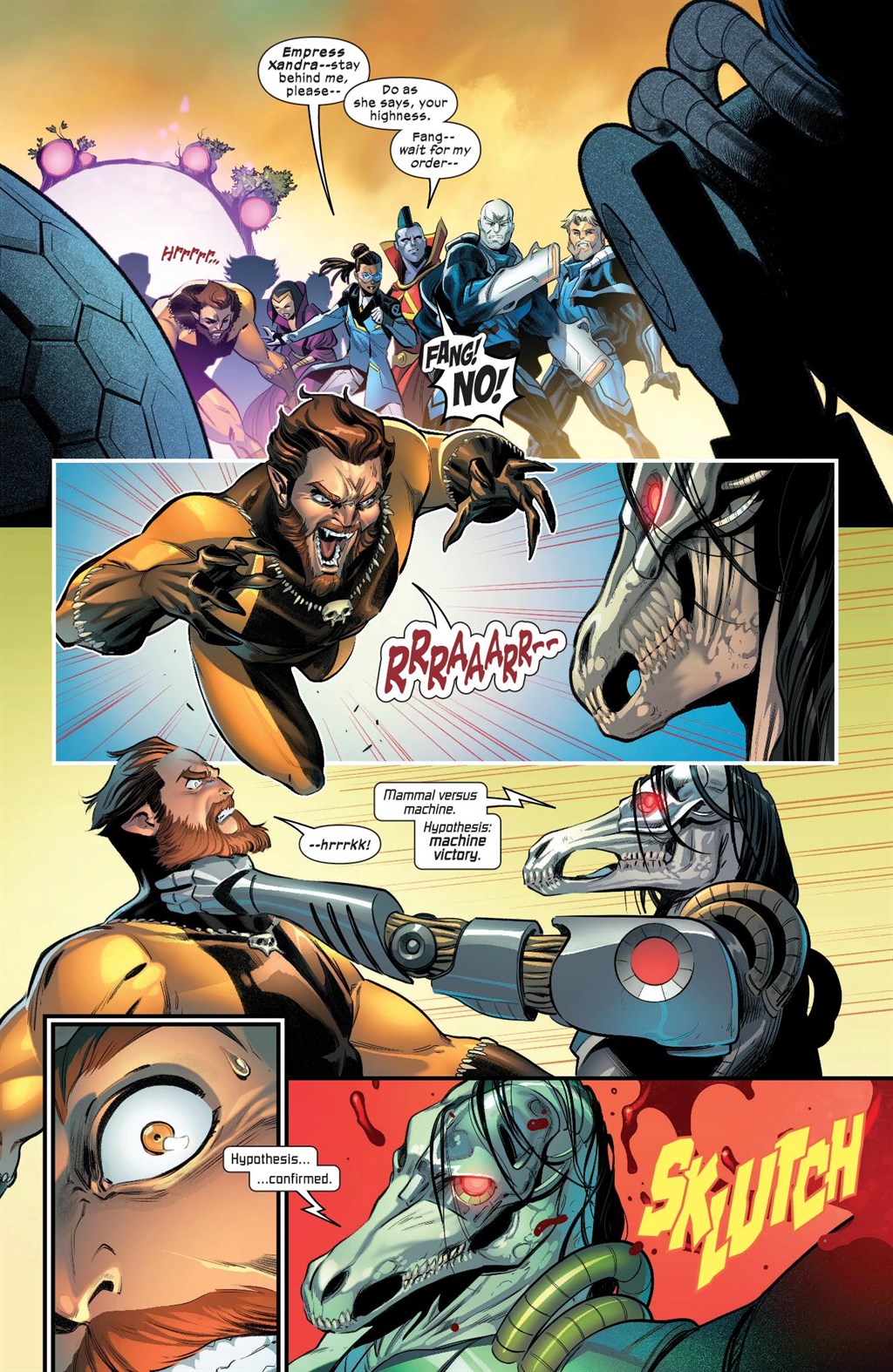 Read online Trials Of X comic -  Issue # TPB 8 - 112