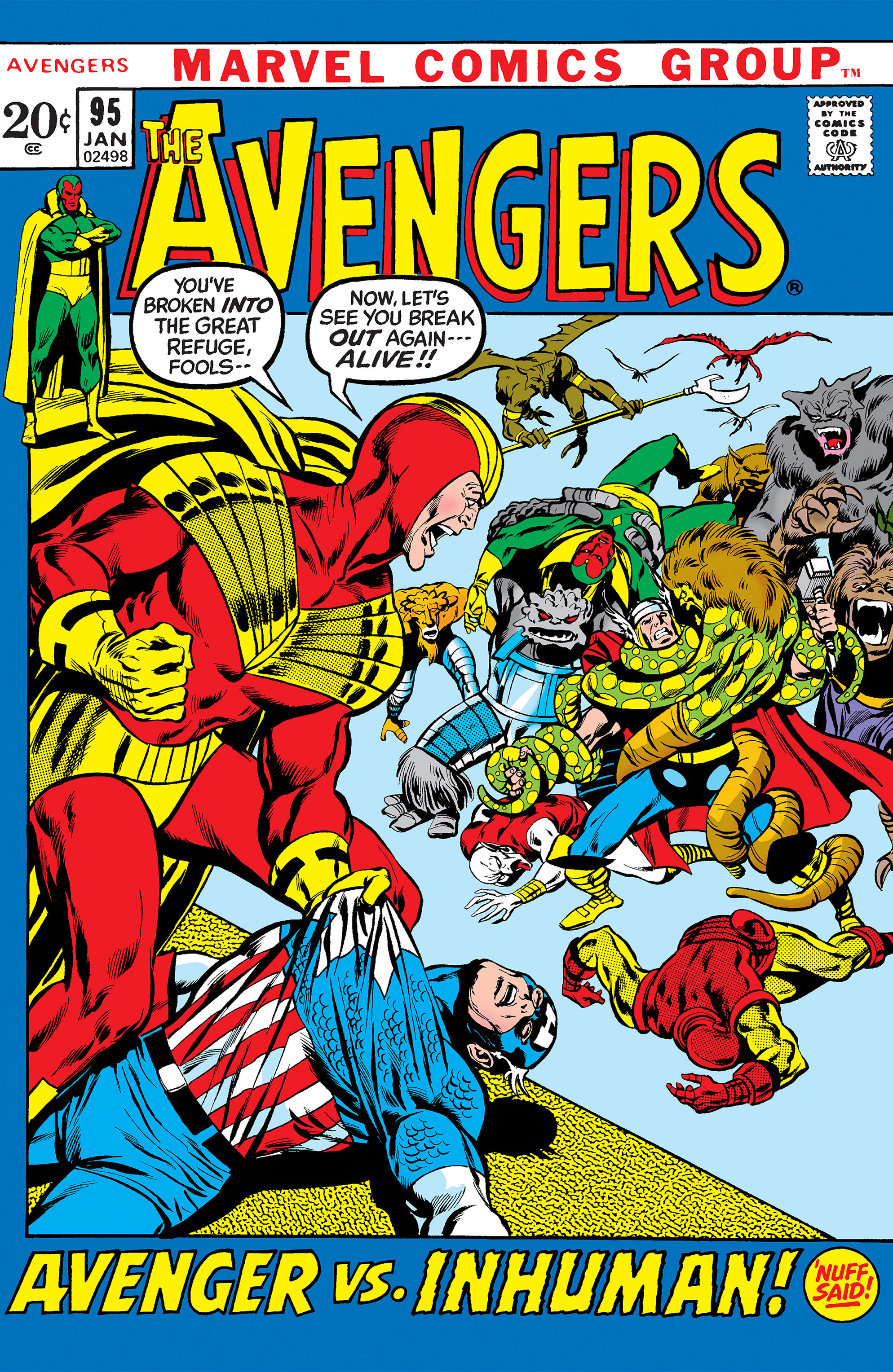 Read online Marvel Masterworks: The Avengers comic -  Issue # TPB 10 (Part 2) - 51
