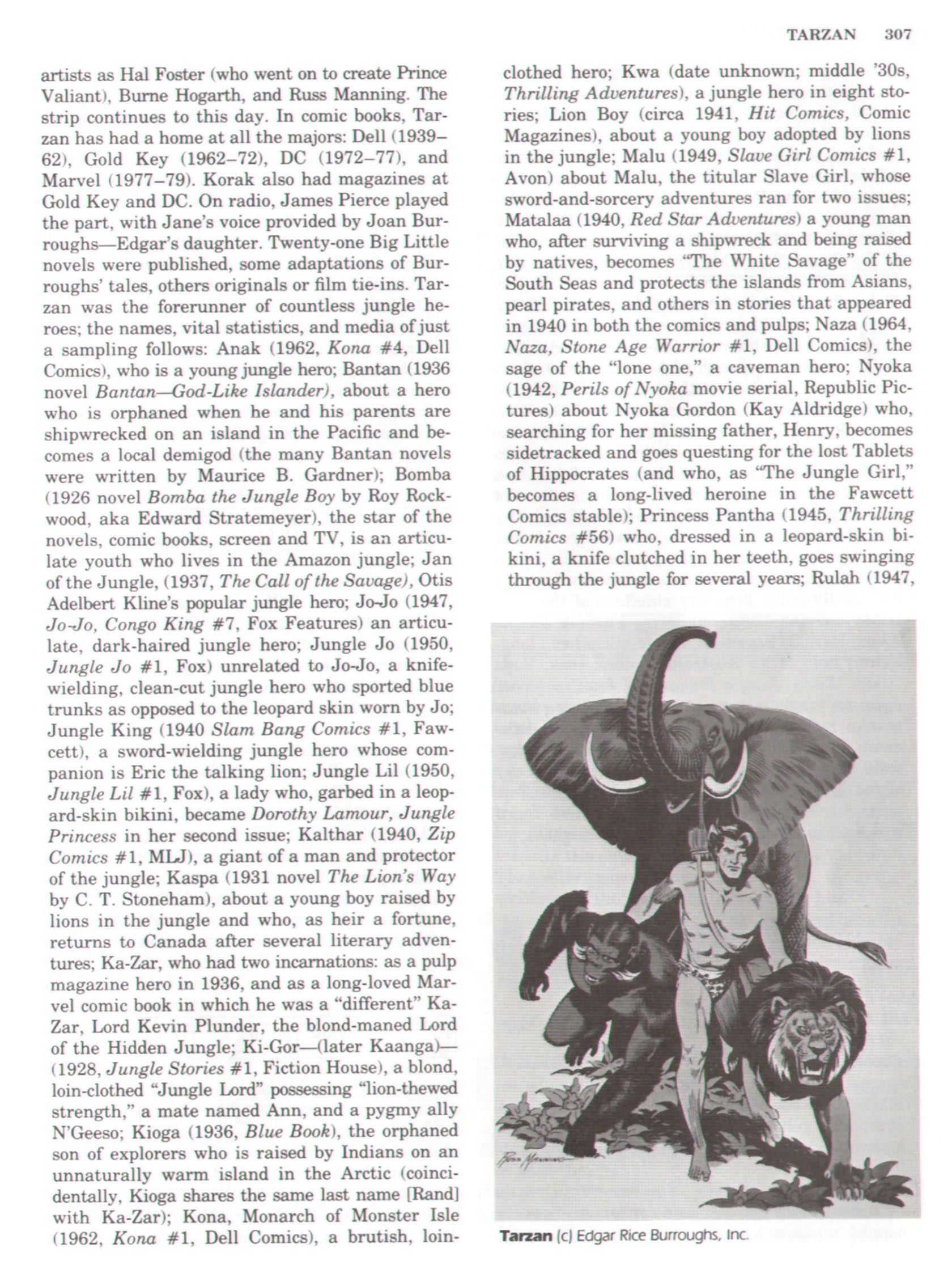 Read online The Encyclopedia of Superheroes comic -  Issue # TPB (Part 4) - 42