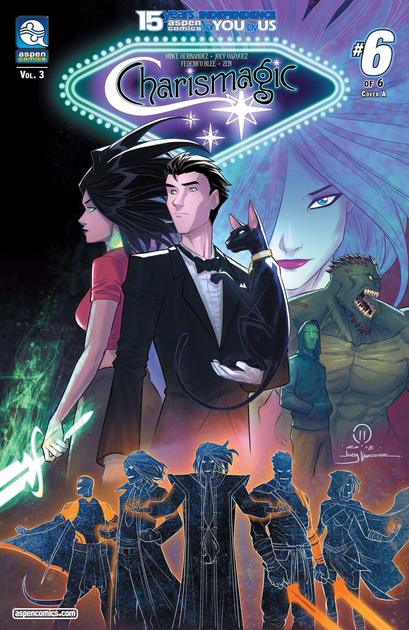 Read online Charismagic (2018) comic -  Issue #6 - 1