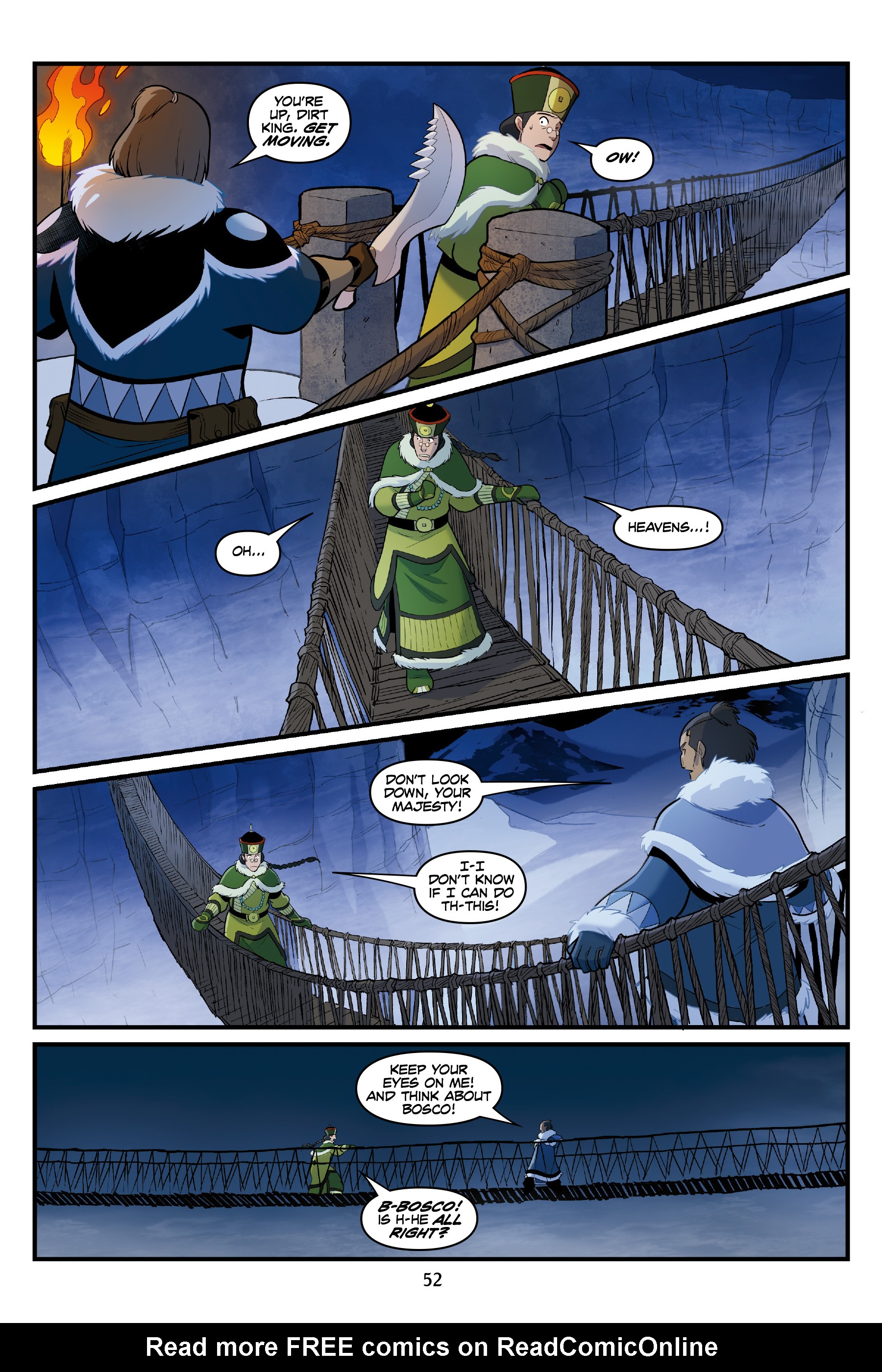 Read online Nickelodeon Avatar: The Last Airbender - North and South comic -  Issue #3 - 52