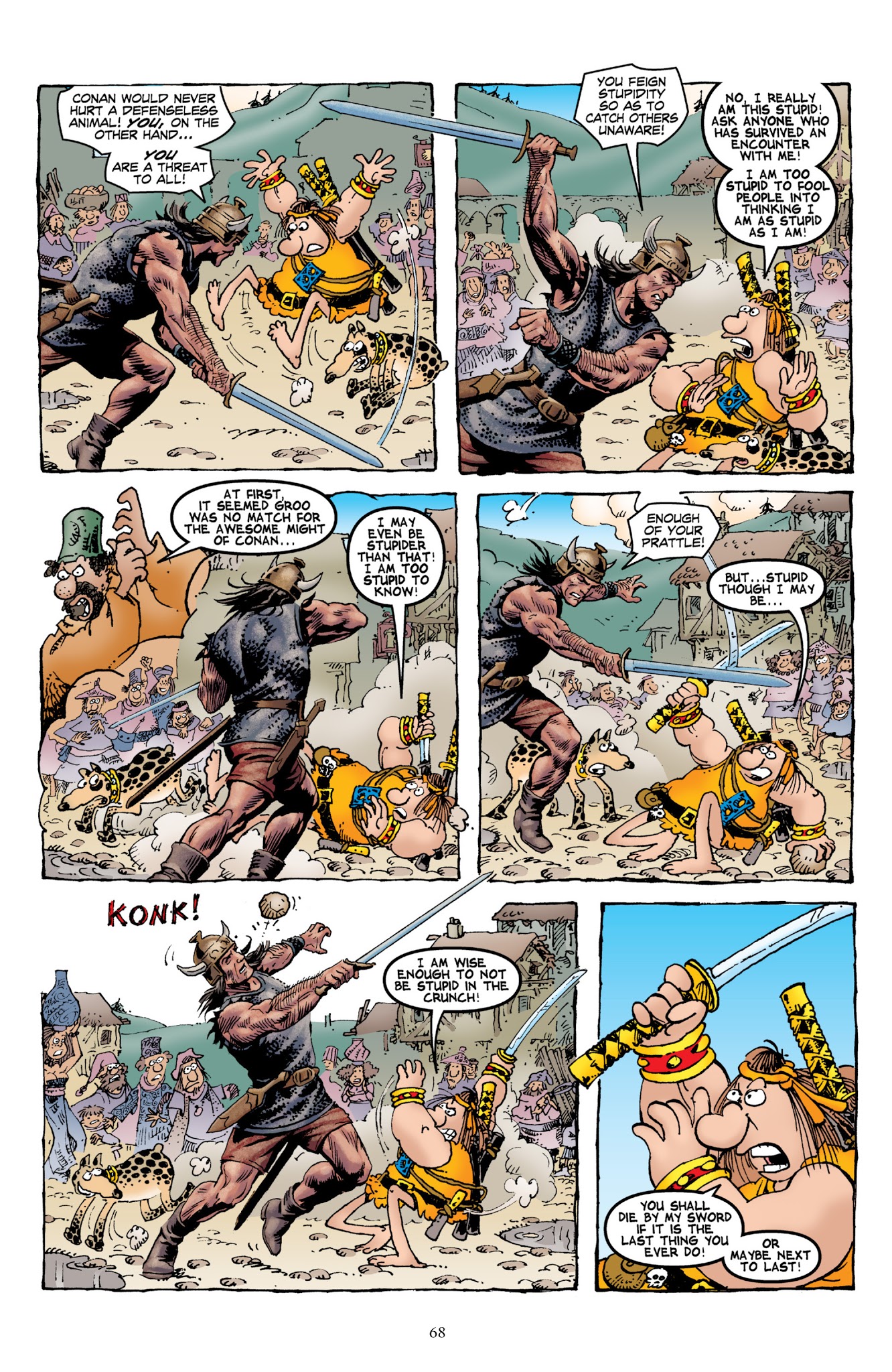 Read online Groo vs. Conan comic -  Issue # TPB - 70