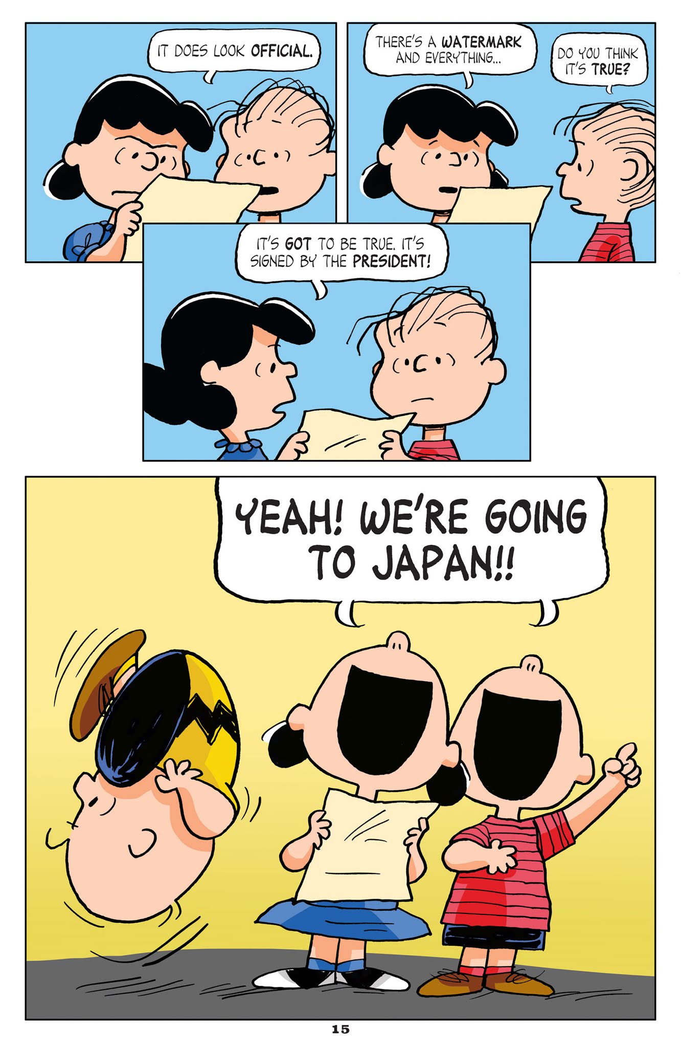 Read online Peanuts: It's Tokyo, Charlie Brown! comic -  Issue # TPB - 14