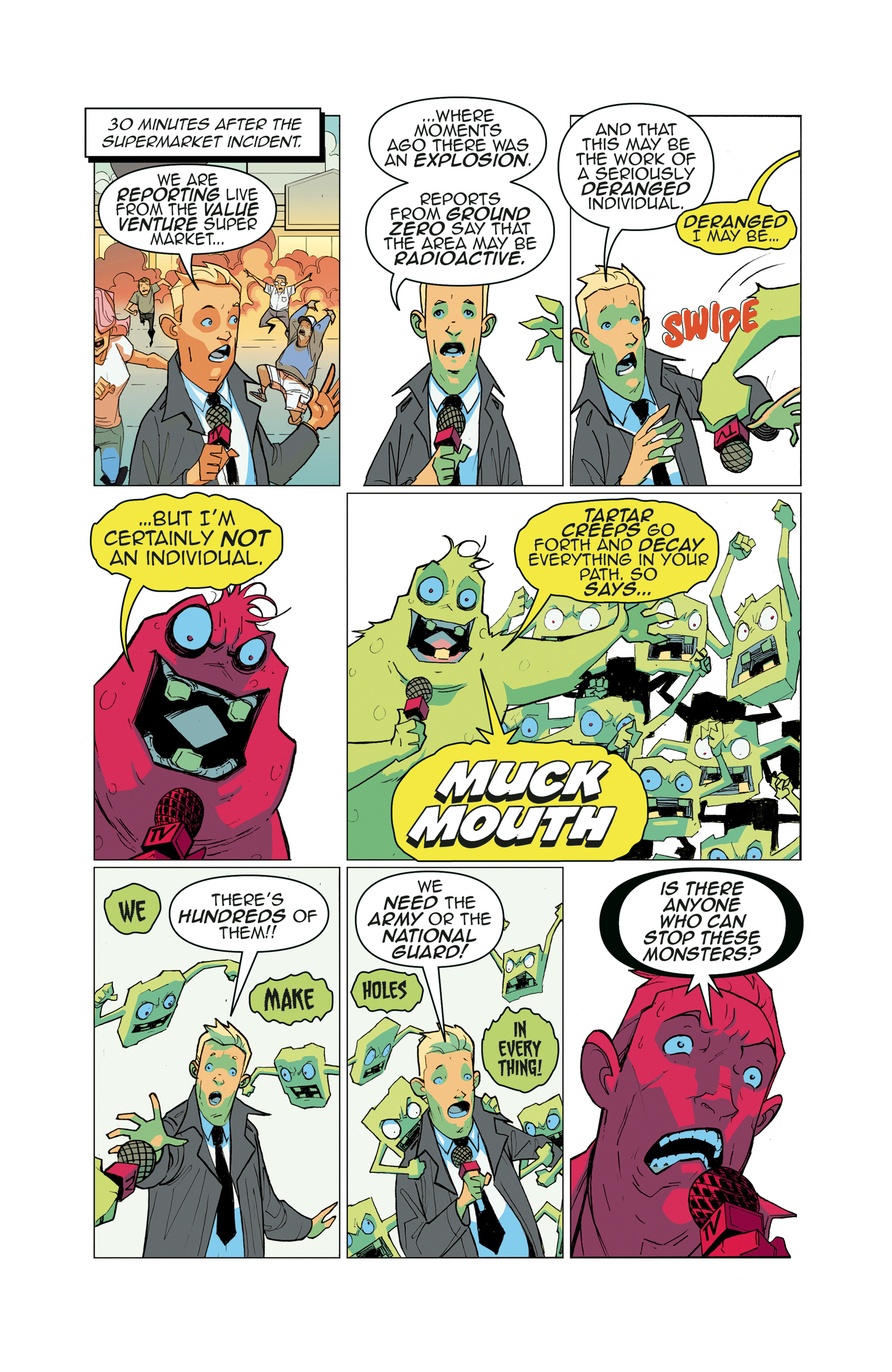 Read online The Mighty Mascots comic -  Issue #1 - 4