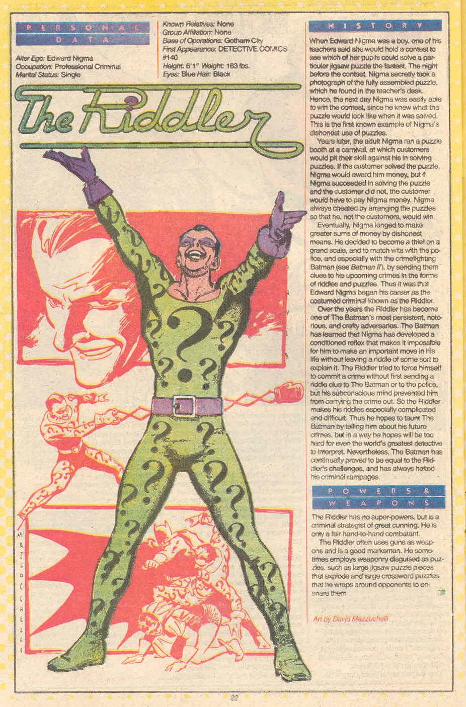 Read online Who's Who: The Definitive Directory of the DC Universe comic -  Issue #19 - 25