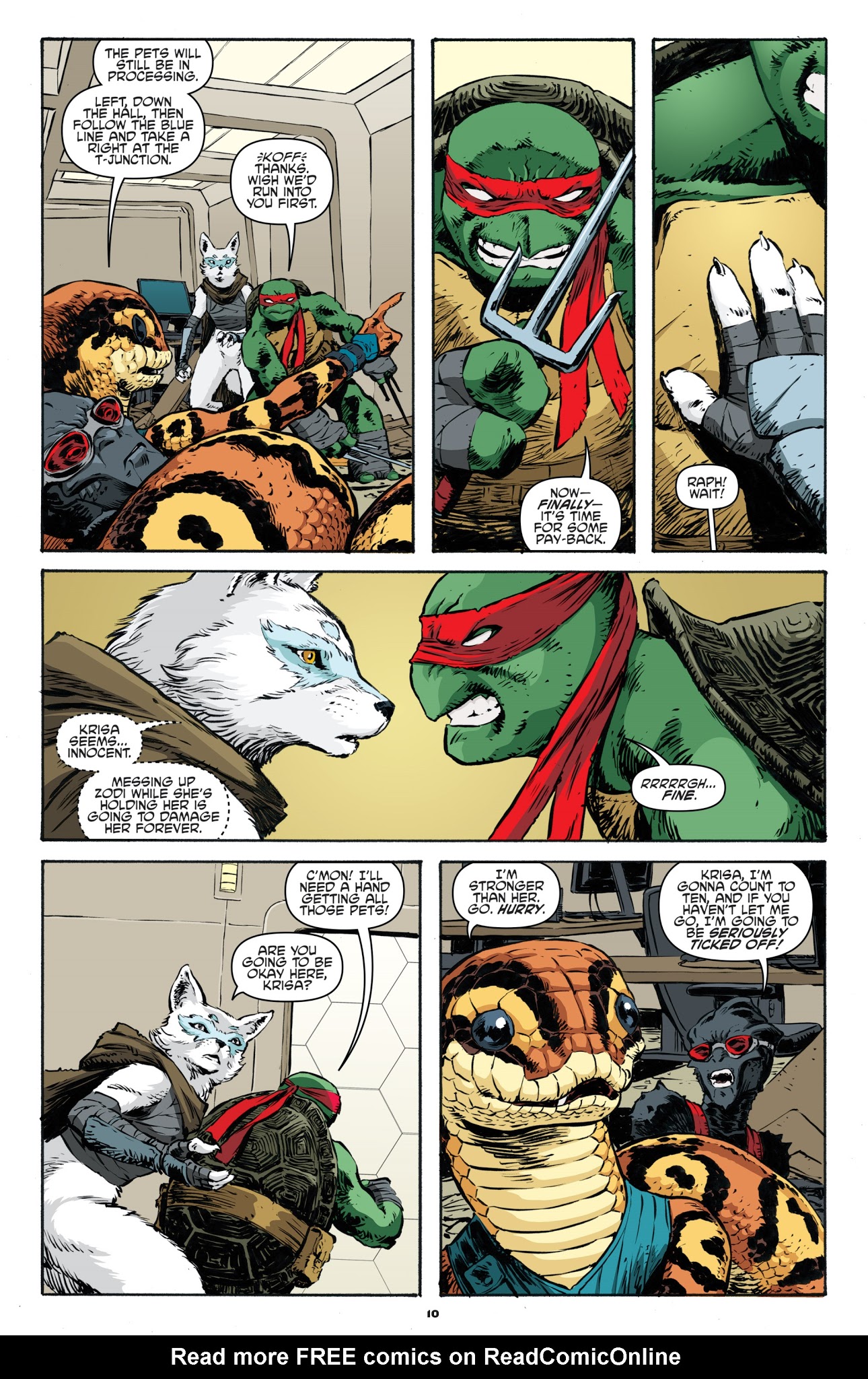 Read online Teenage Mutant Ninja Turtles Universe comic -  Issue #20 - 12