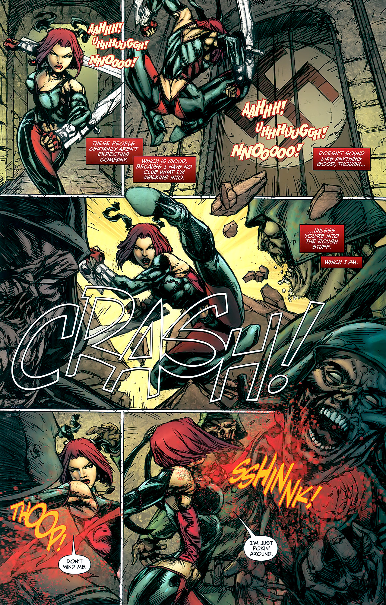 Read online BloodRayne: Revenge of the Butcheress comic -  Issue # Full - 9