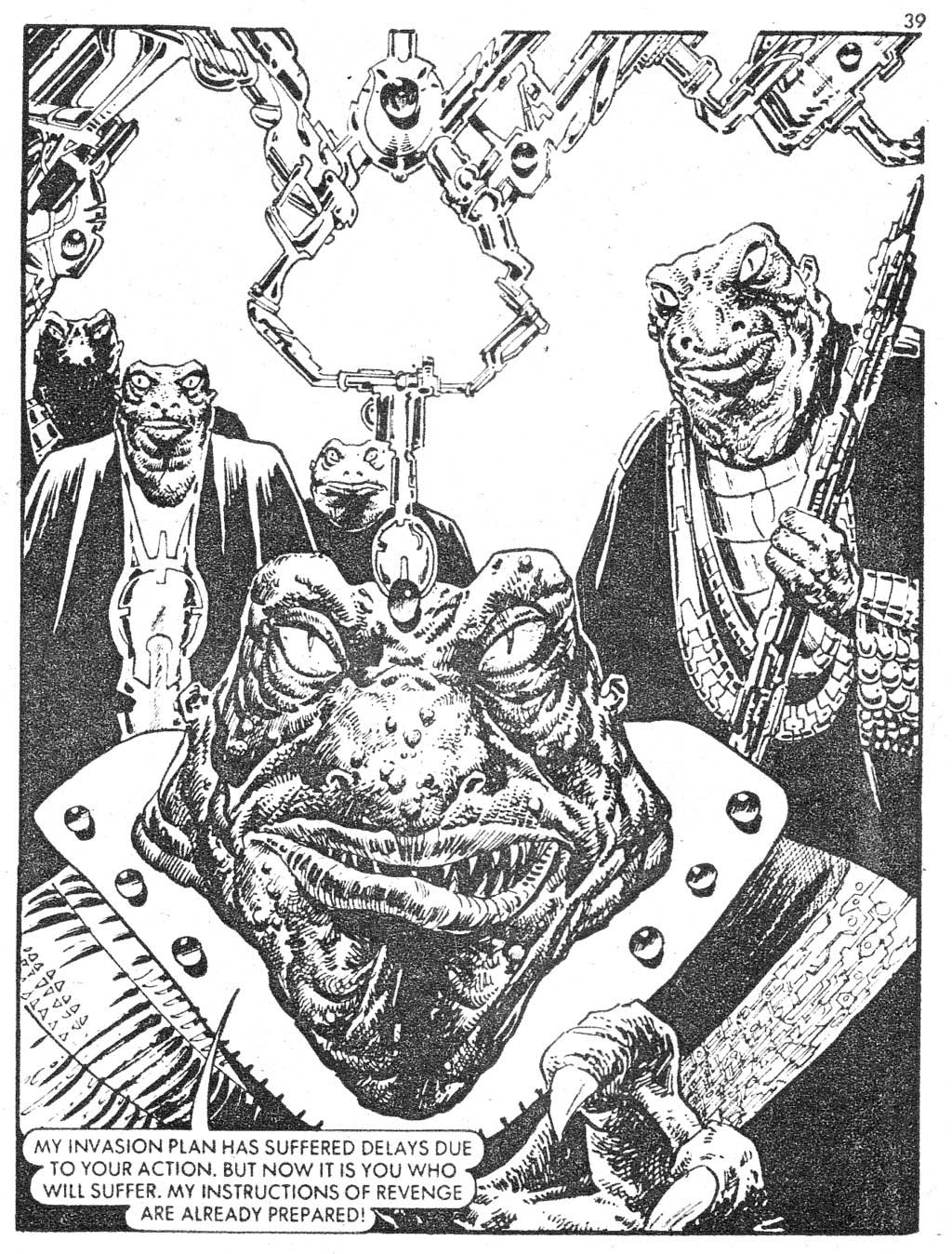 Read online Starblazer comic -  Issue #31 - 39