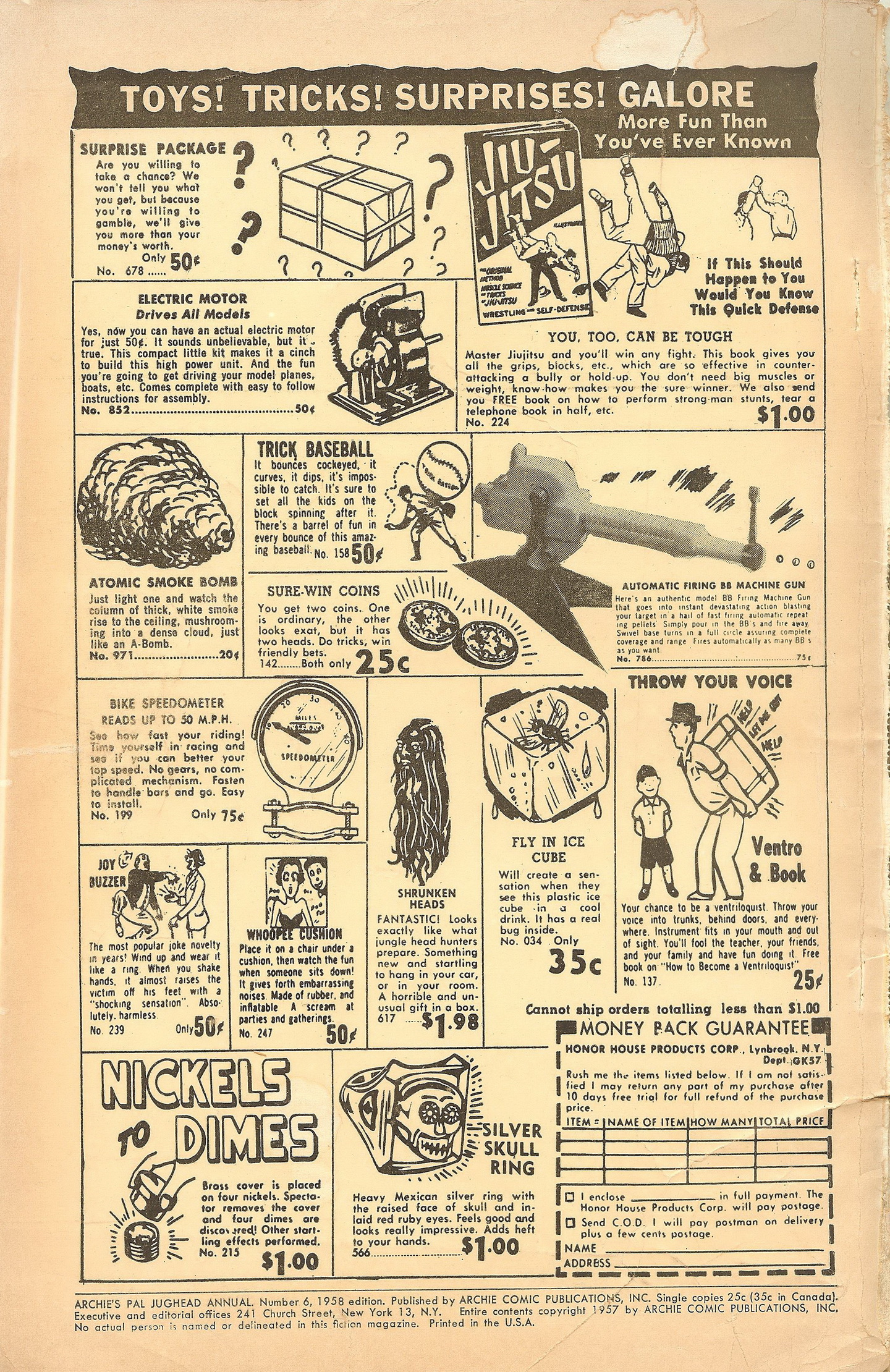 Read online Archie's Pal Jughead Annual comic -  Issue #6 - 2