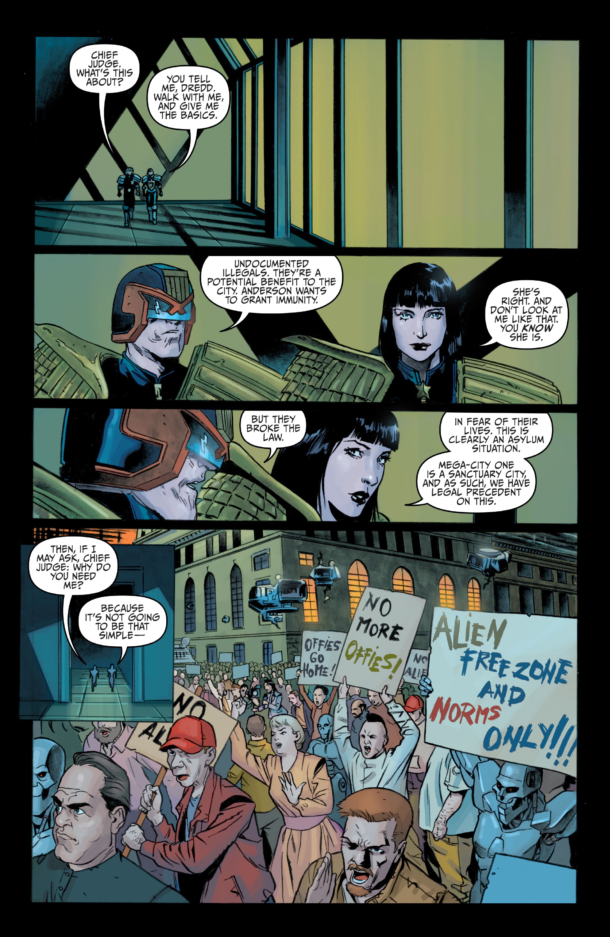 Read online Judge Dredd: 100-Page Giant comic -  Issue # TPB - 88