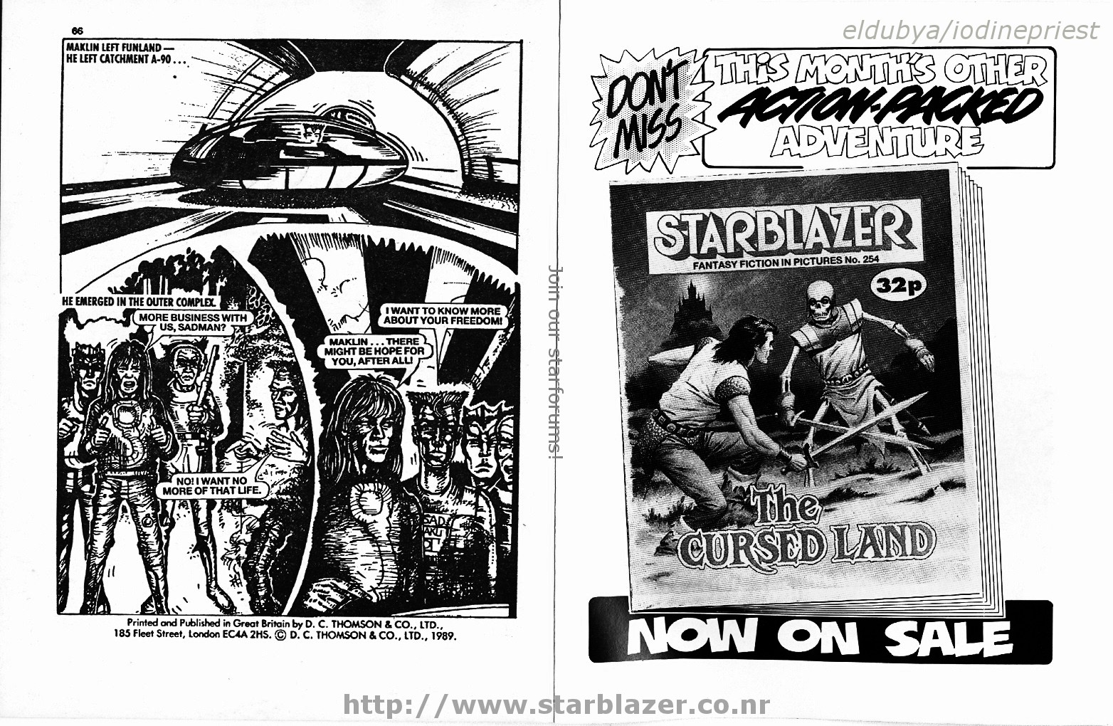 Read online Starblazer comic -  Issue #255 - 35
