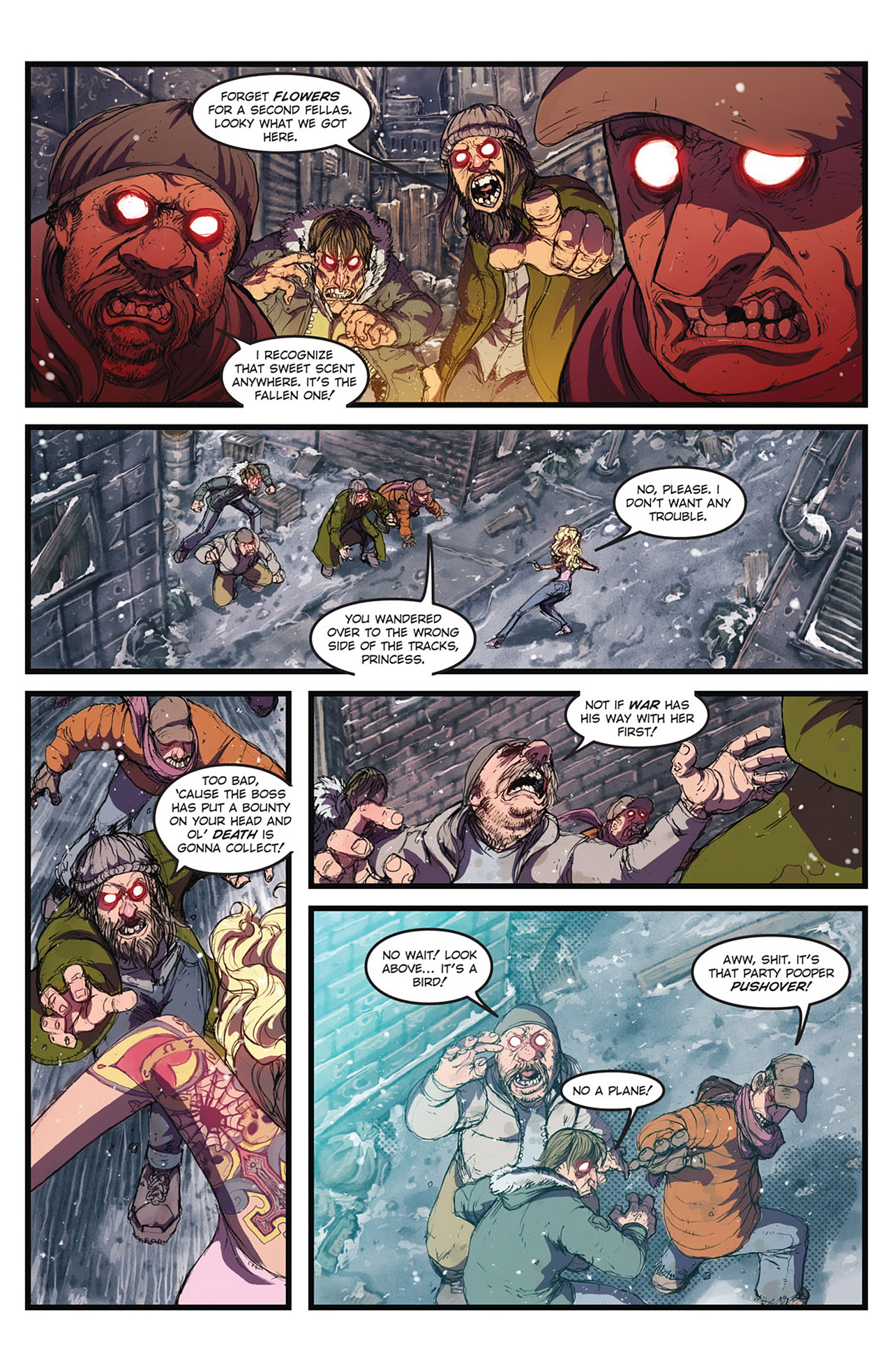 Read online Avengelyne (2011) comic -  Issue #1 - 10