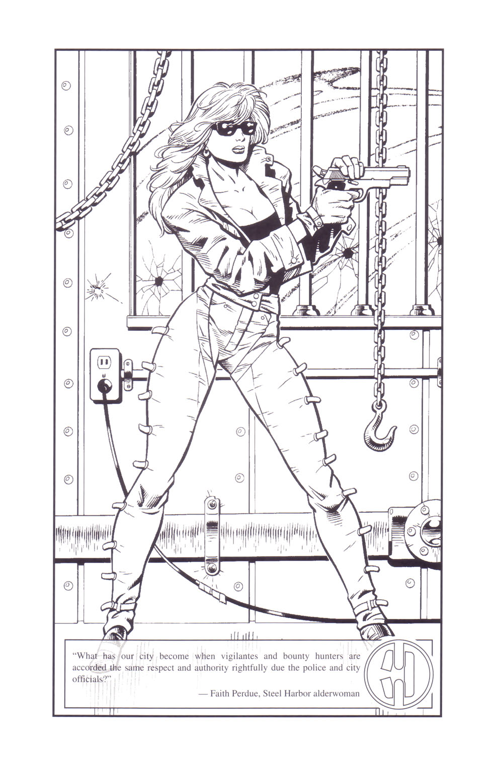 Read online Comics' Greatest World: Steel Harbor comic -  Issue #1 - 18