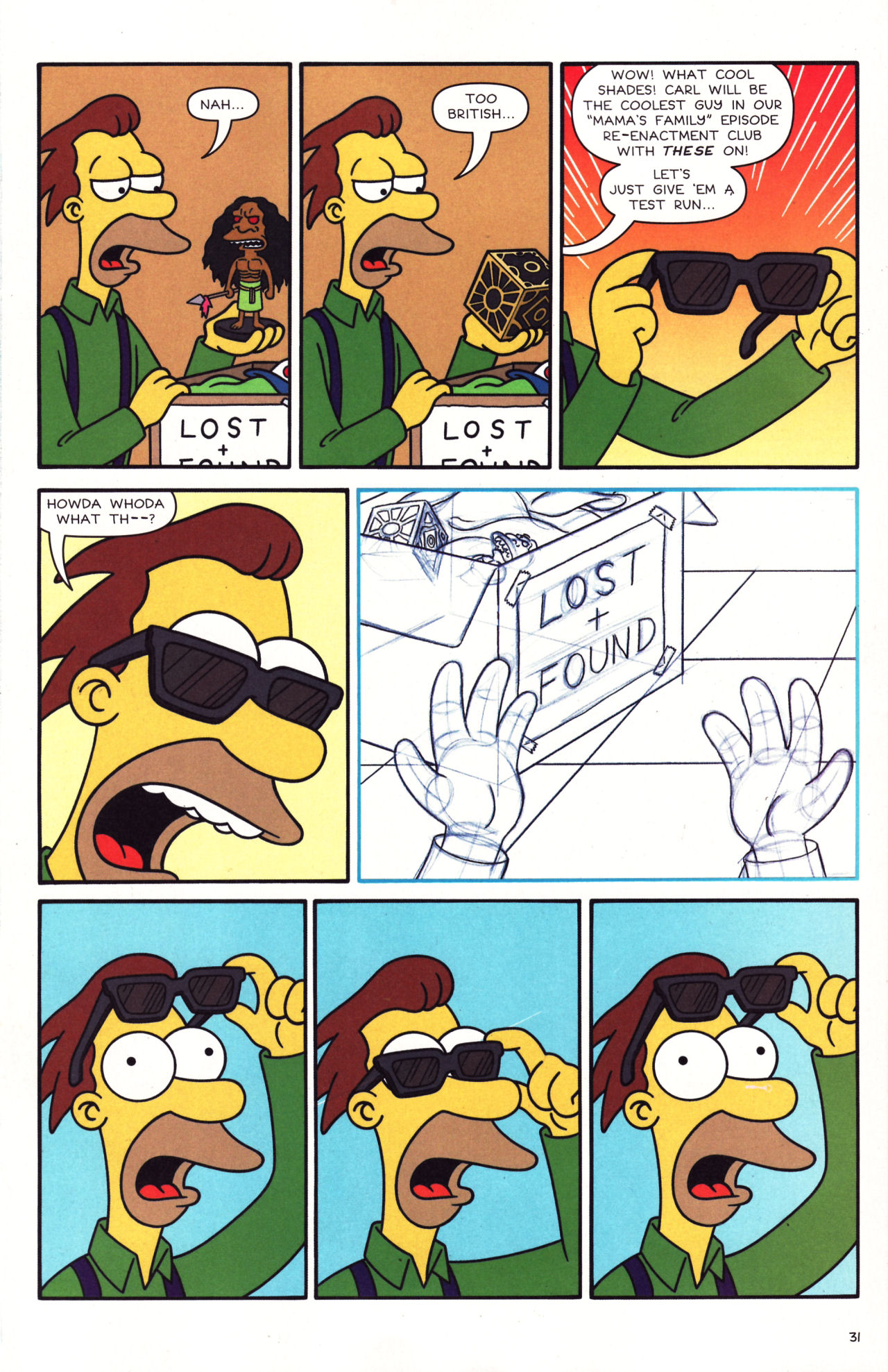 Read online Treehouse of Horror comic -  Issue #13 - 32